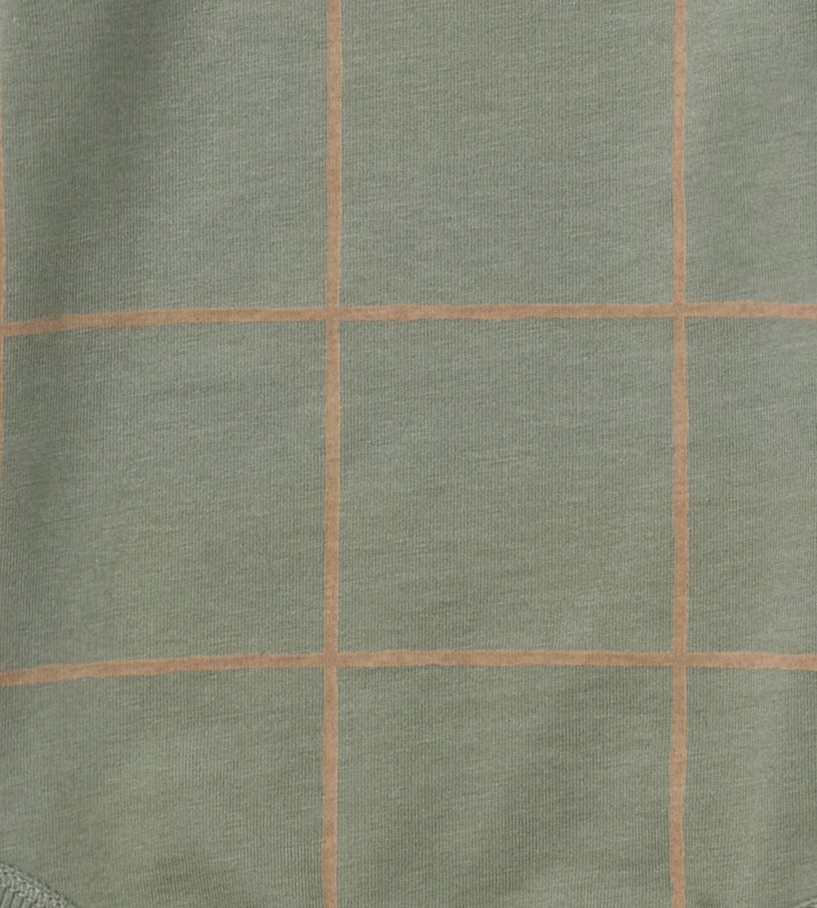 Swiss Check Neutral Bodysuit & Pant Set Swatch