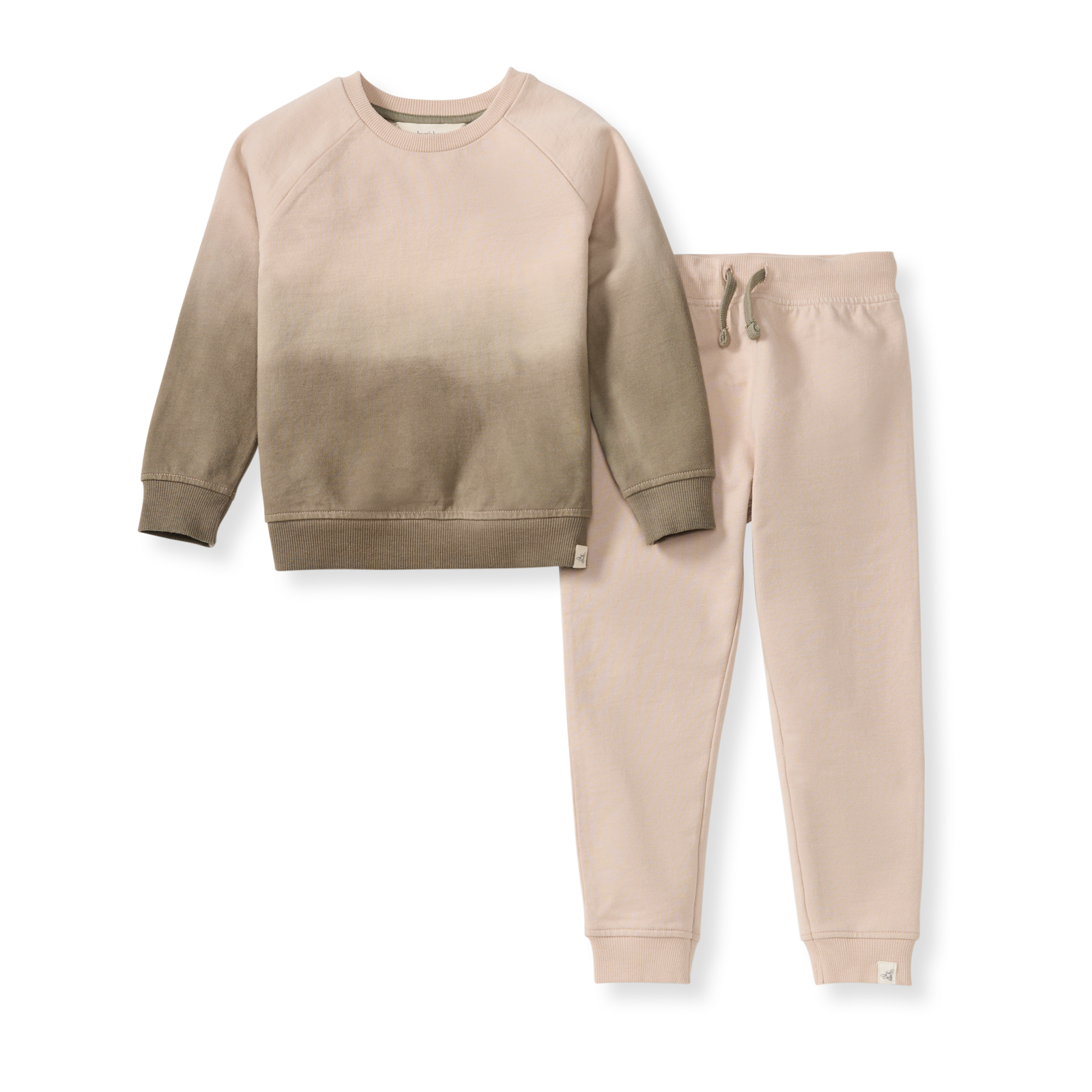 Dip Dye Boy Sweatshirt & Pants Set