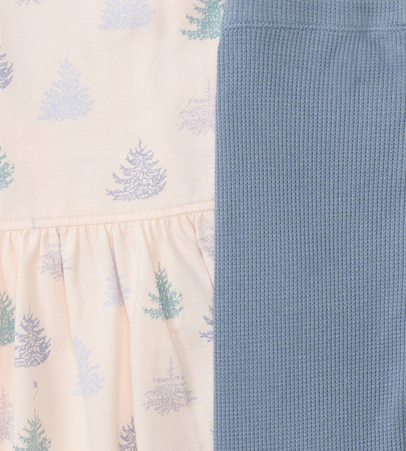 Icy Trees Girl Top and Pants Set - 5 Toddler Swatch
