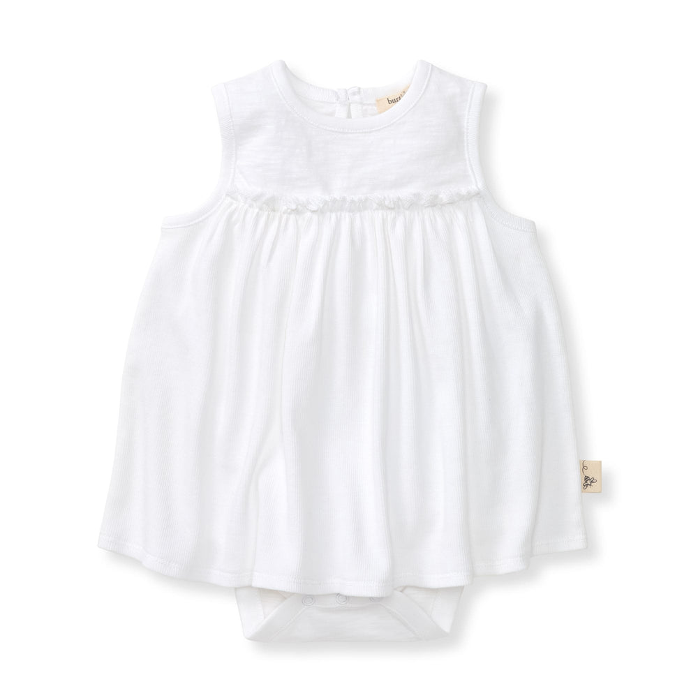 Organic Cotton Baby Girl Bodysuit Dress