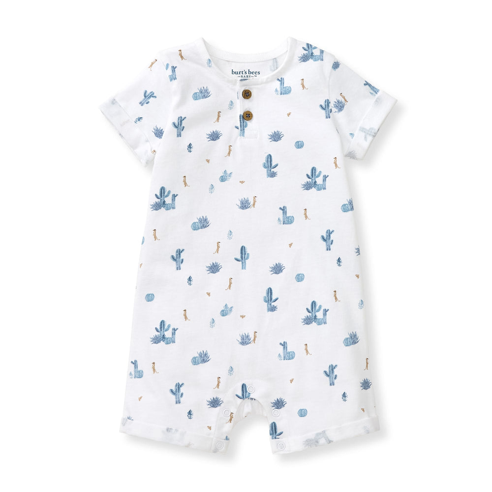 Desert Life Organic Cotton Baby Boy Romper