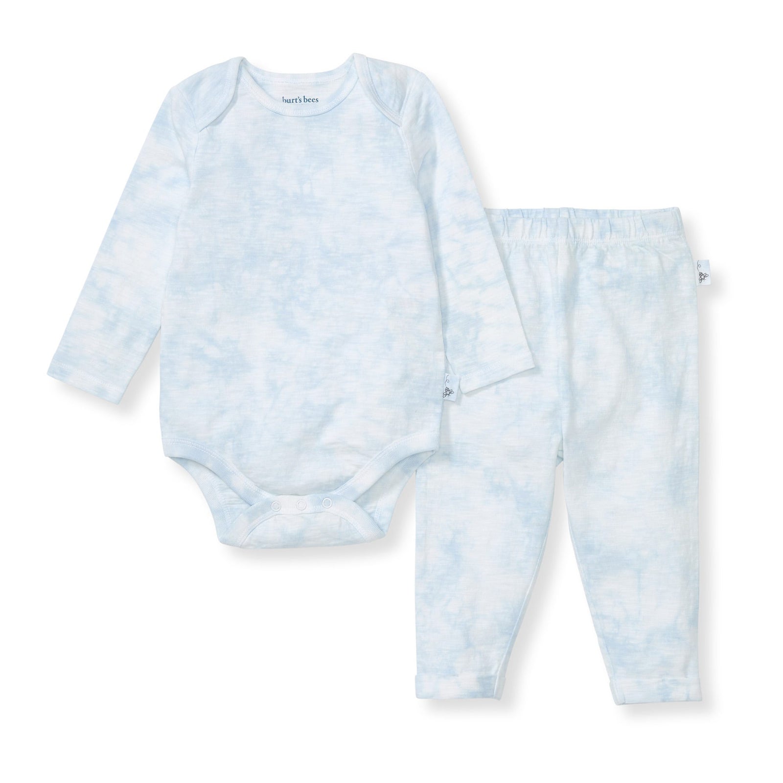 Desert Tie Dye Organic Cotton Boy Bodysuit Set