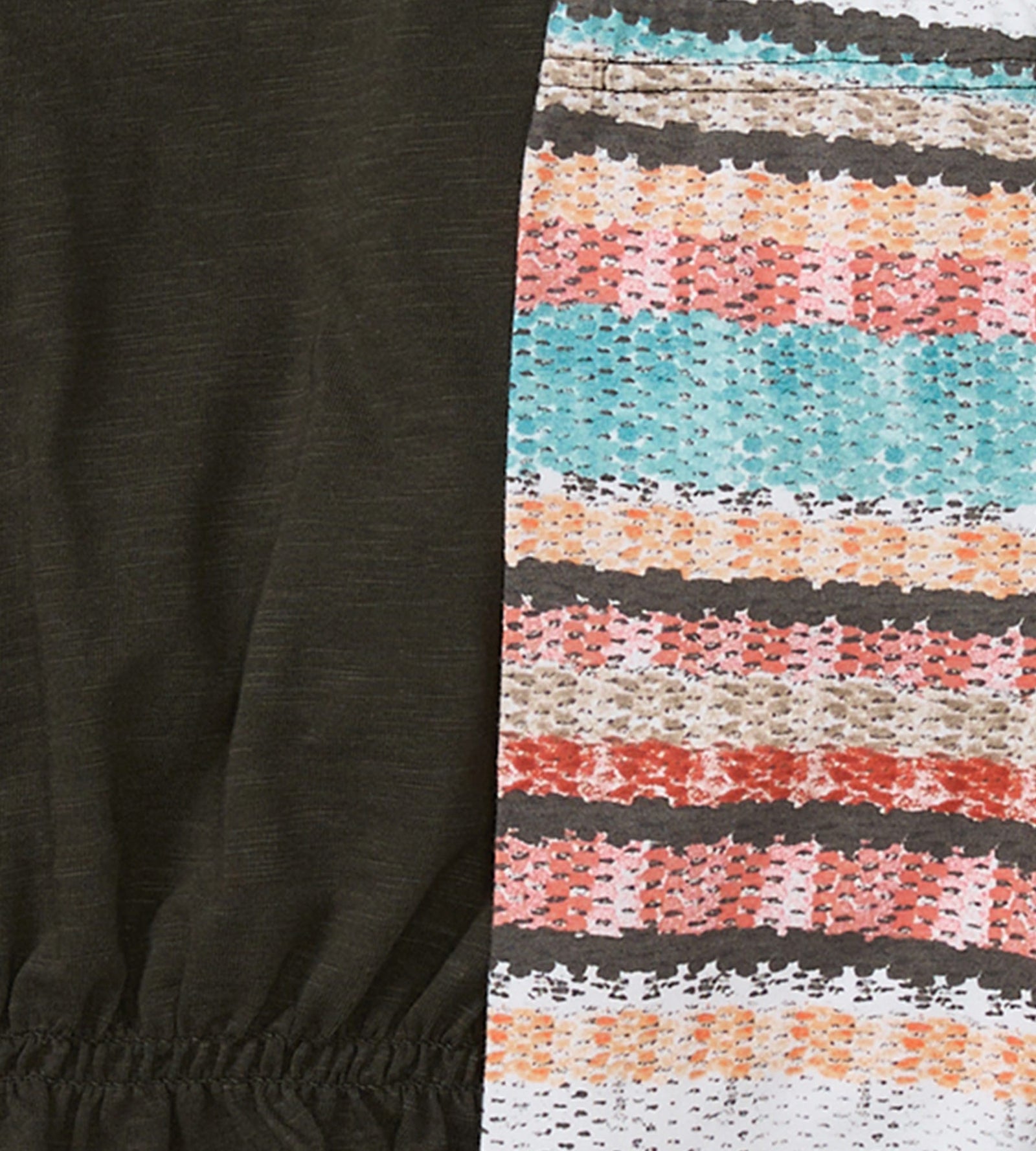 Woven Stripe Organic Cotton Infant Set Swatch