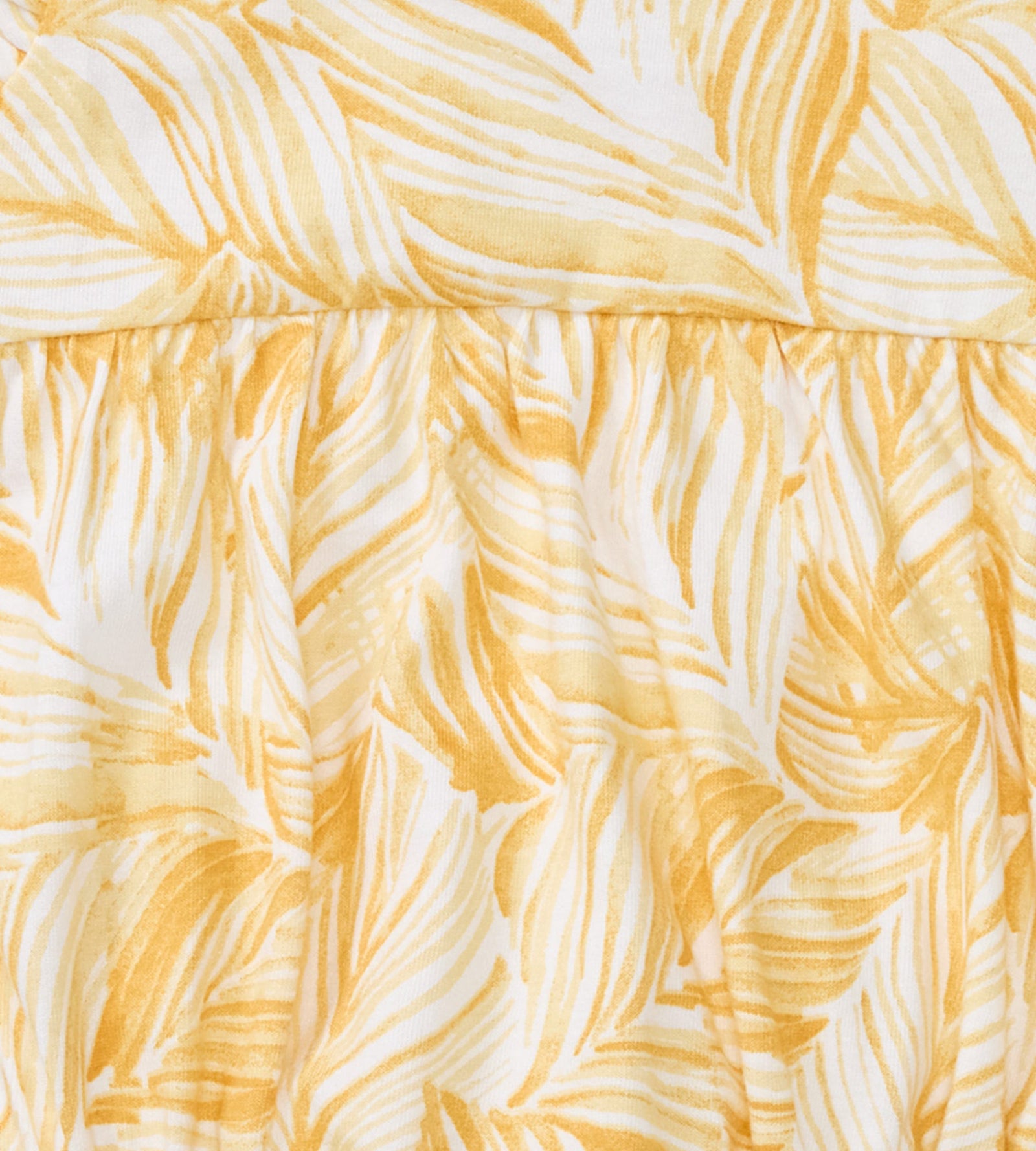 Leafy Jungle Organic Baby Girl Bodysuit Swatch
