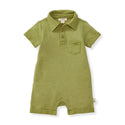 Organic Cotton Polo Baby Boy Romper