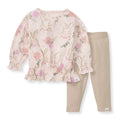 Bunny Floral Organic Cotton Infant Set