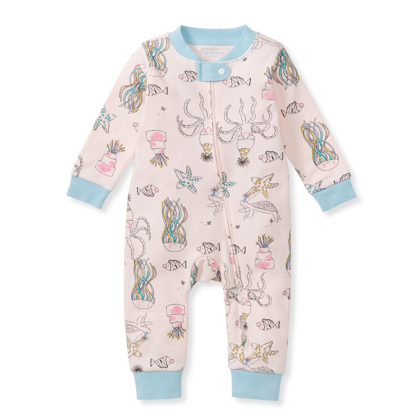 Sea-lebration Organic Cotton Baby Pajamas