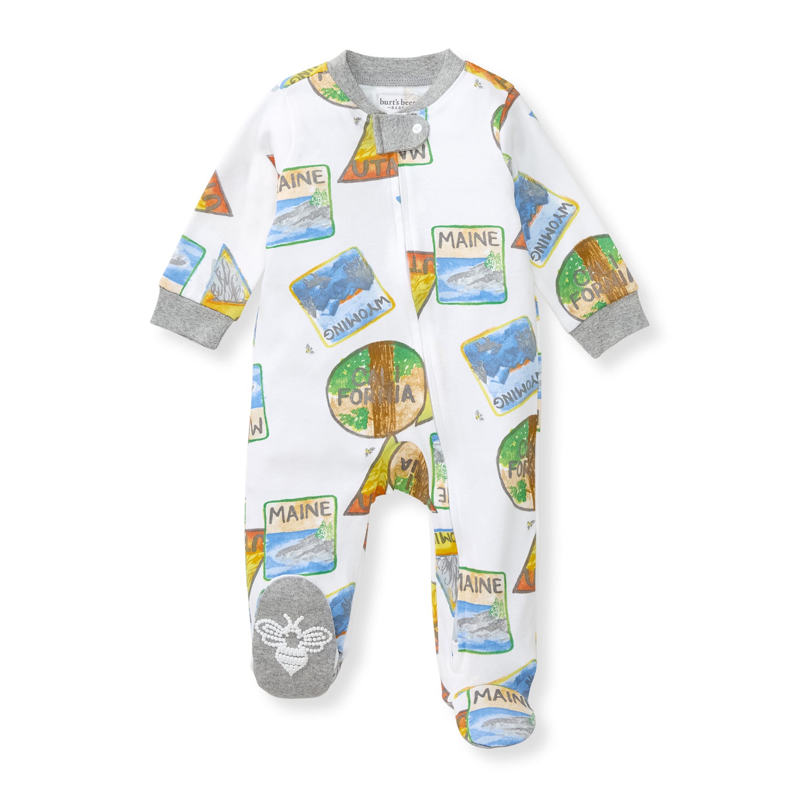 State Park Patches Organic Cotton Sleep & Play