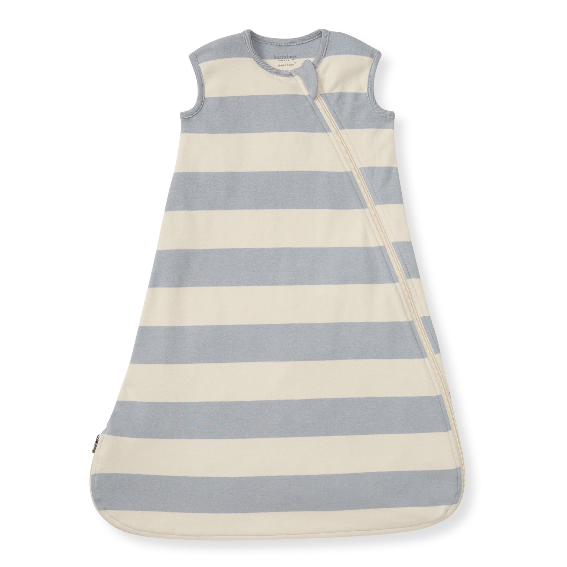 Rugby Stripe Organic Lightweight Beekeeper™ Wearable Blanket Quarry