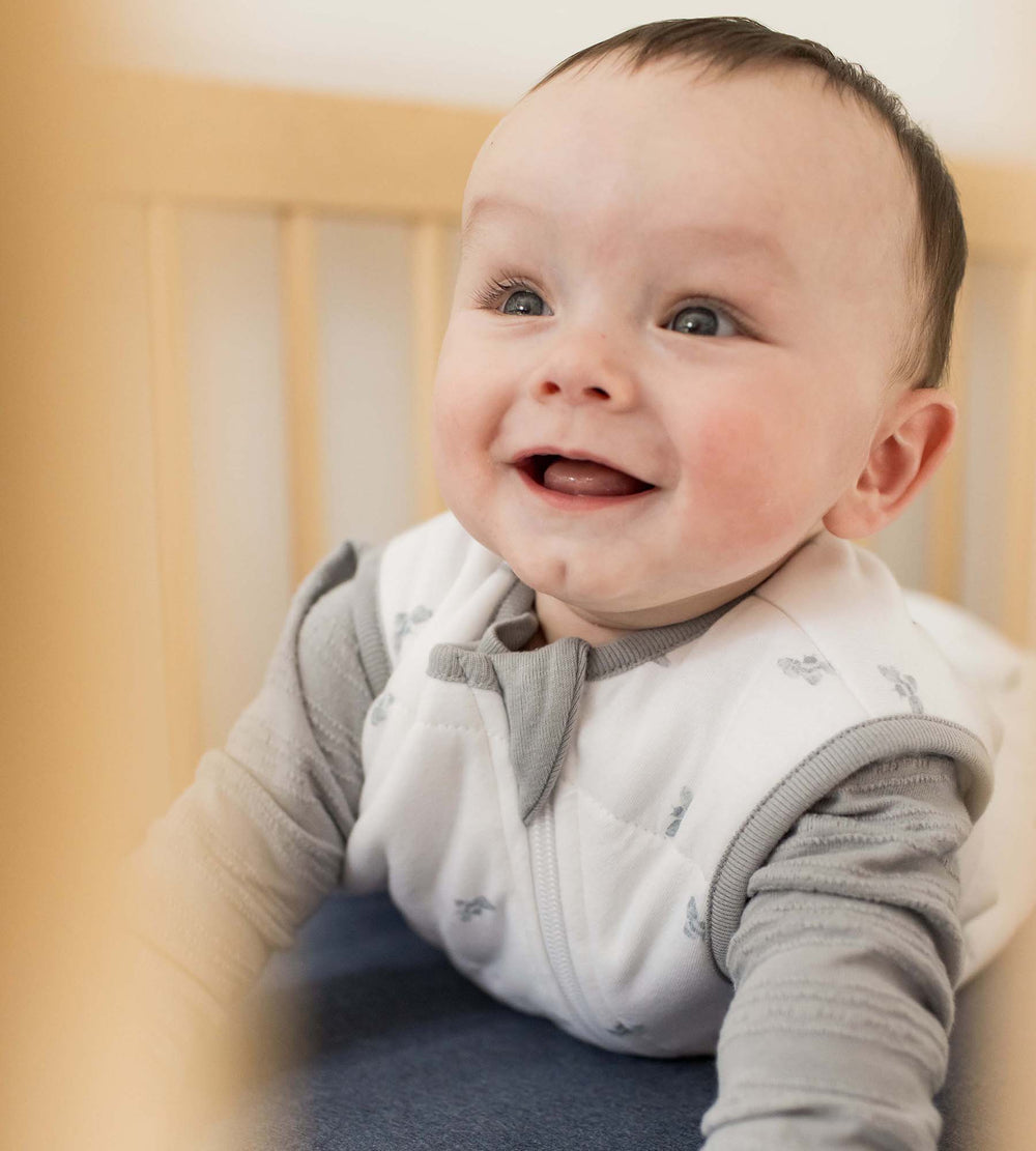 Golden Bee Organic Warmer Beekeeper™ Wearable Baby Blanket - Quarry