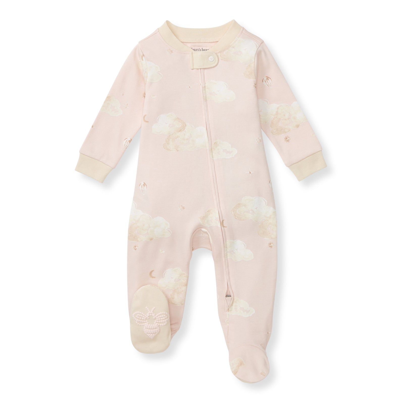 Good Night Sky Organic Cotton Sleep & Play - Ranunculus