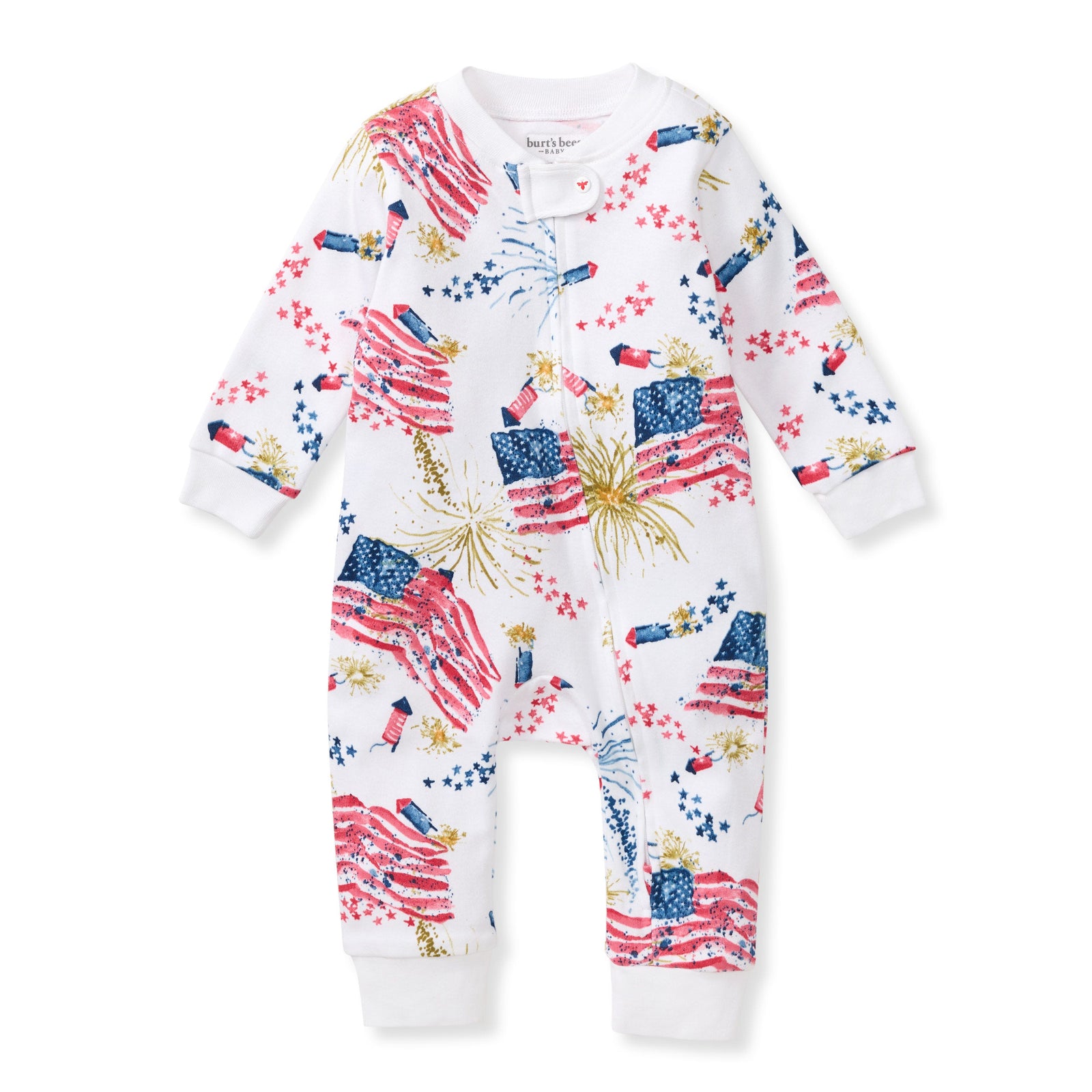 Firecrackers Organic Cotton Baby Pajamas