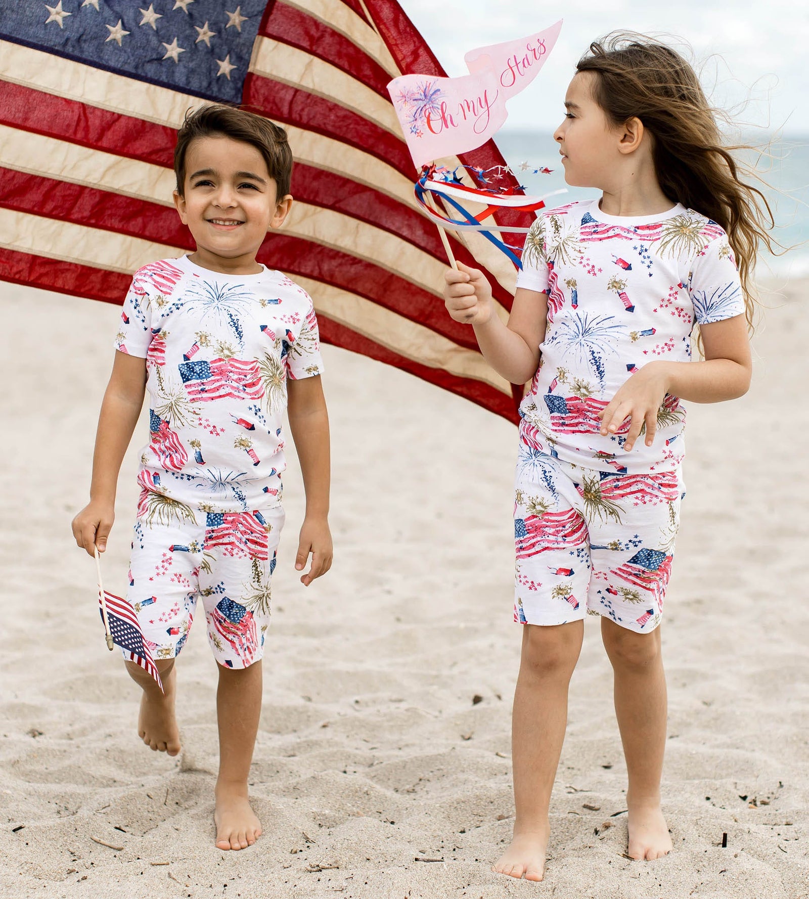 Product Image 4 of Firecrackers Organic Cotton Pajamas