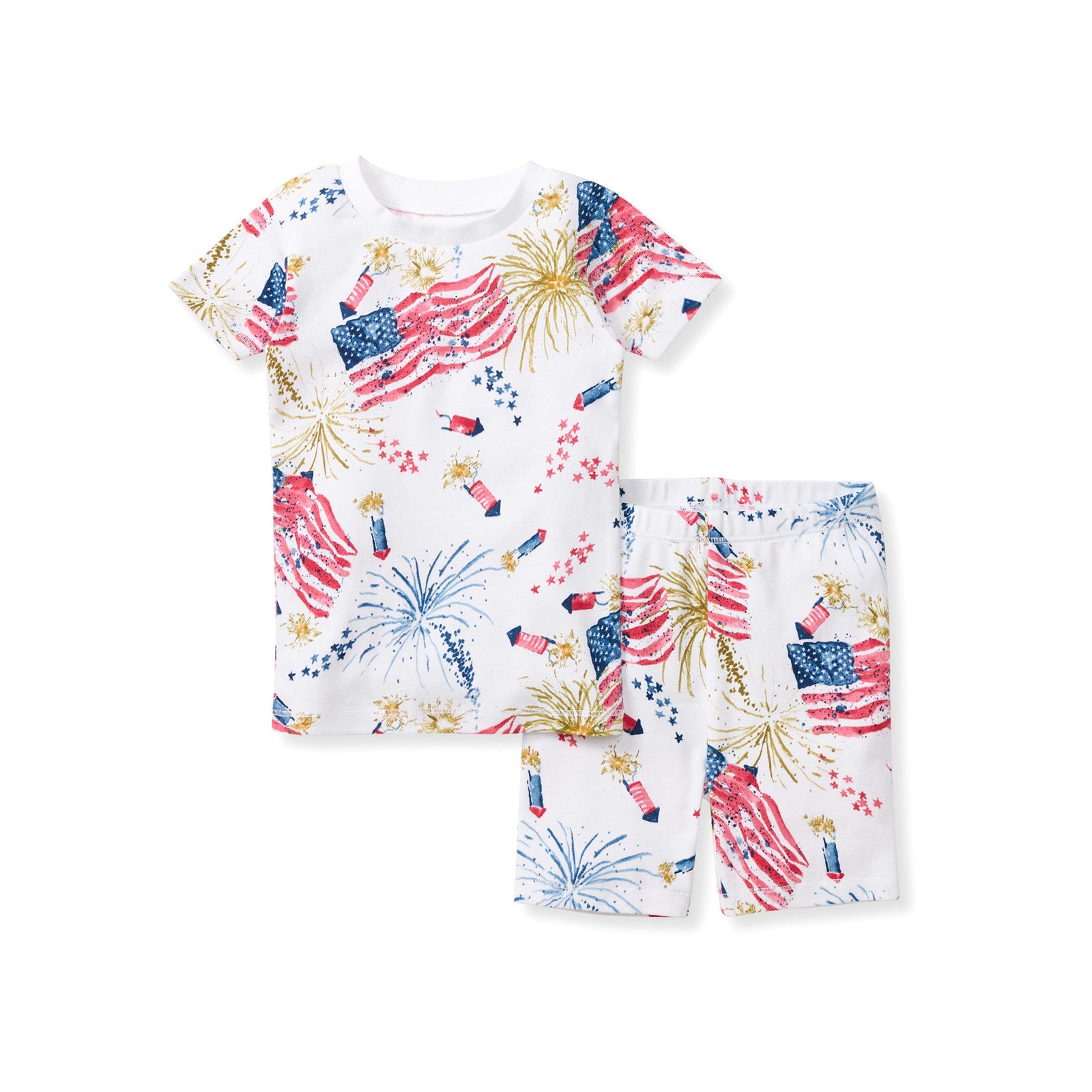 Firecrackers Organic Cotton Baby Pajamas