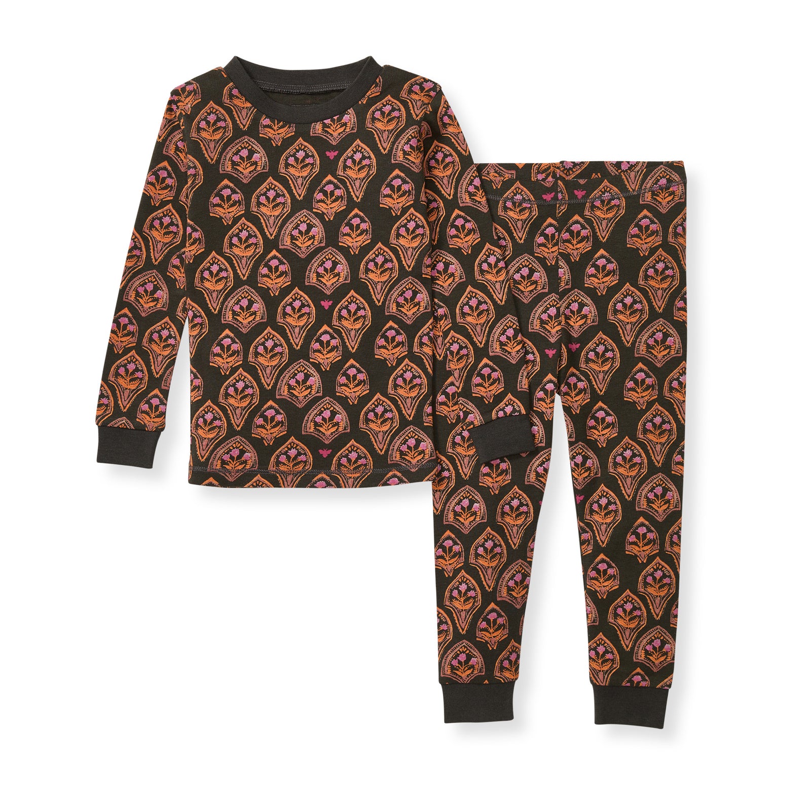 Floral Arches Organic Cotton 2-Piece Pajamas