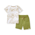 Shady Palms Organic Baby Boy Top & Shorts Set