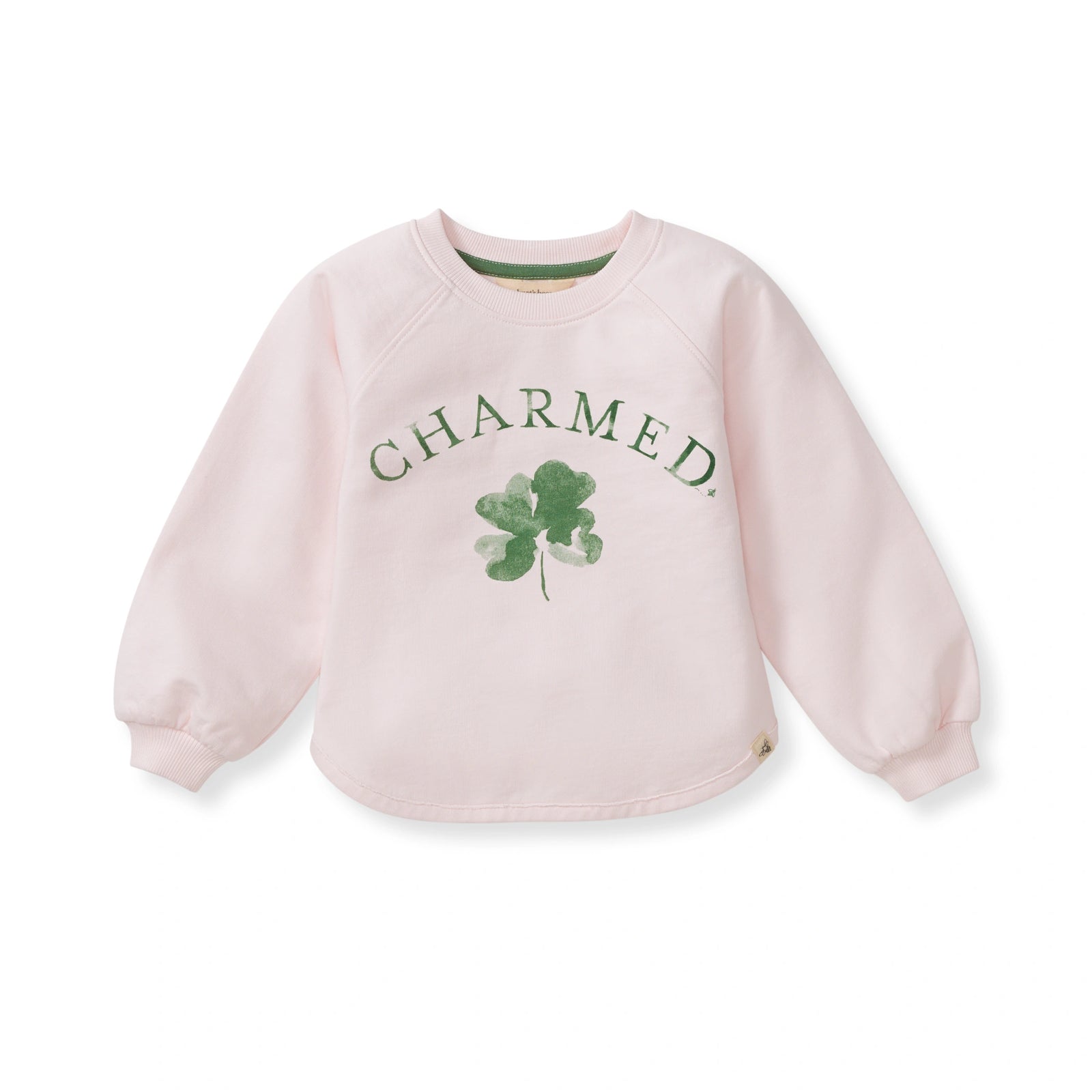 Charmed Pink Organic Cotton Sweatshirt