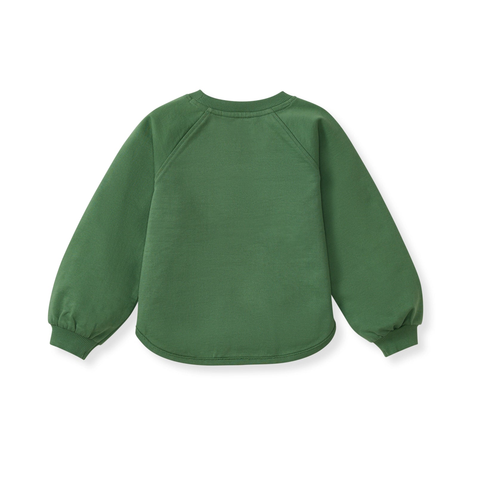 Charmed Green Organic Cotton Sweatshirt Back