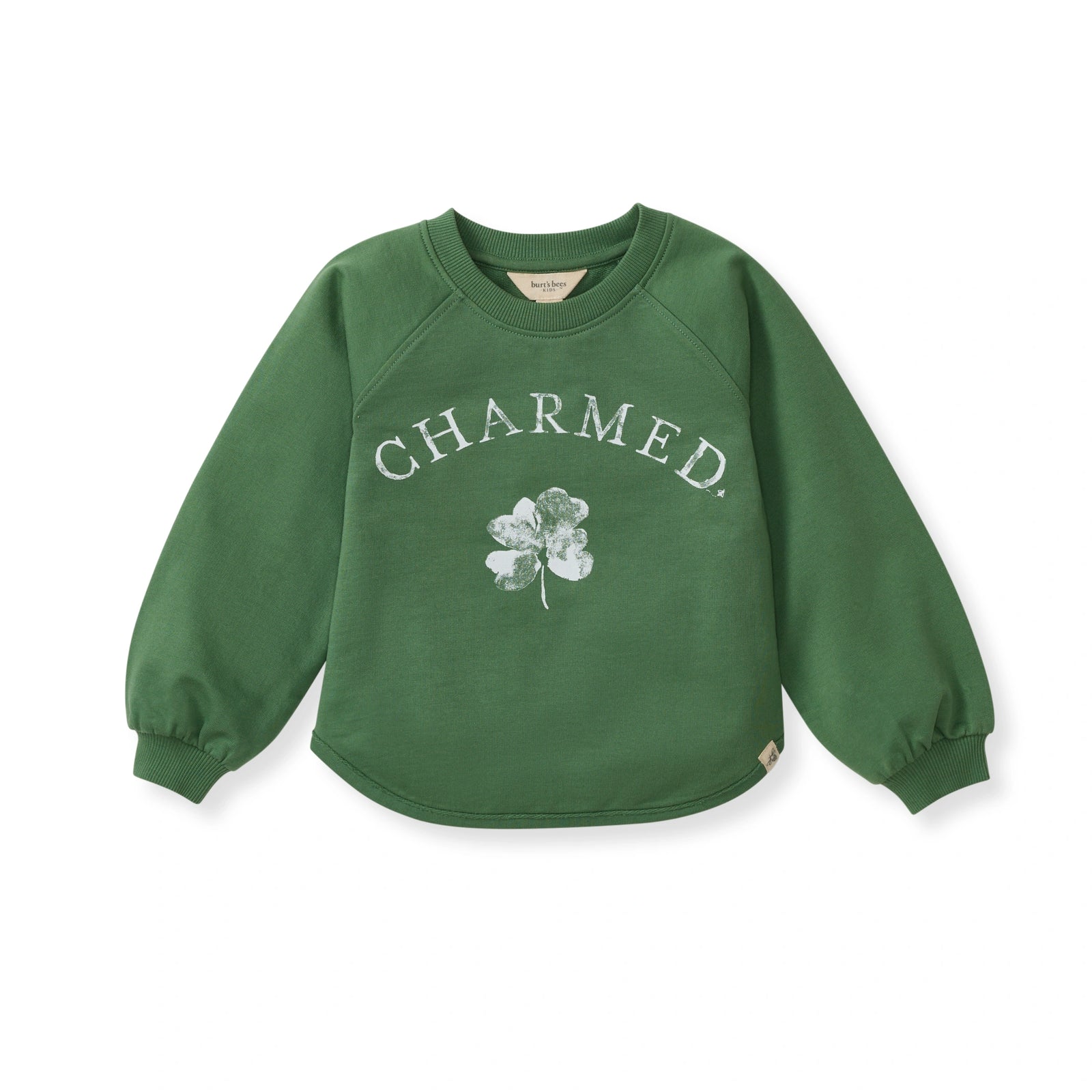 Charmed Green Organic Cotton Sweatshirt
