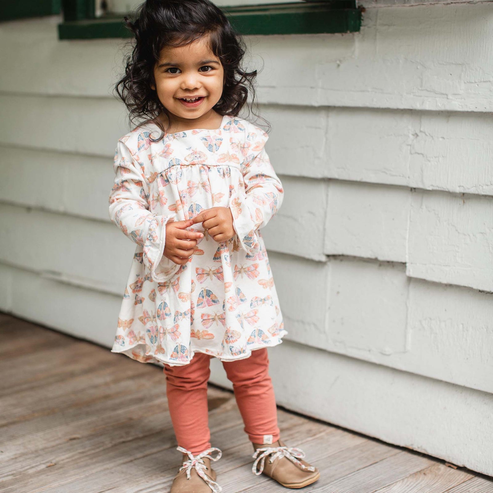 Product Image 1 of Boho Butterflies Tunic & Pants Set