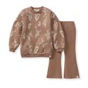 Little Wild Flower Sweatshirt & Pants Set