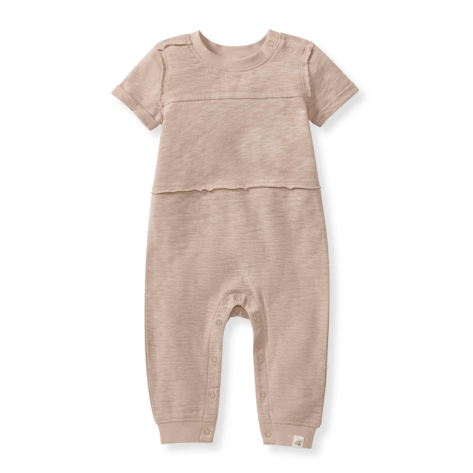 Chunky Slub Organic Baby Boy Jumpsuit
