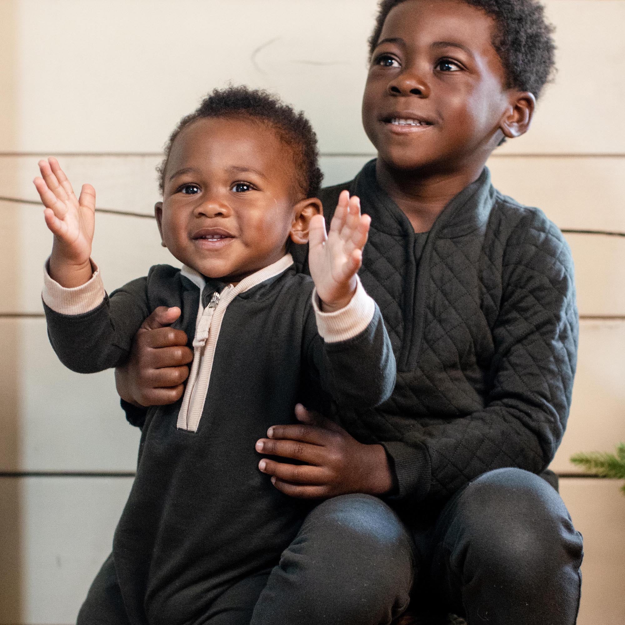 Quarter Zip Baby Boy Jumpsuit – Burt's Bees Baby