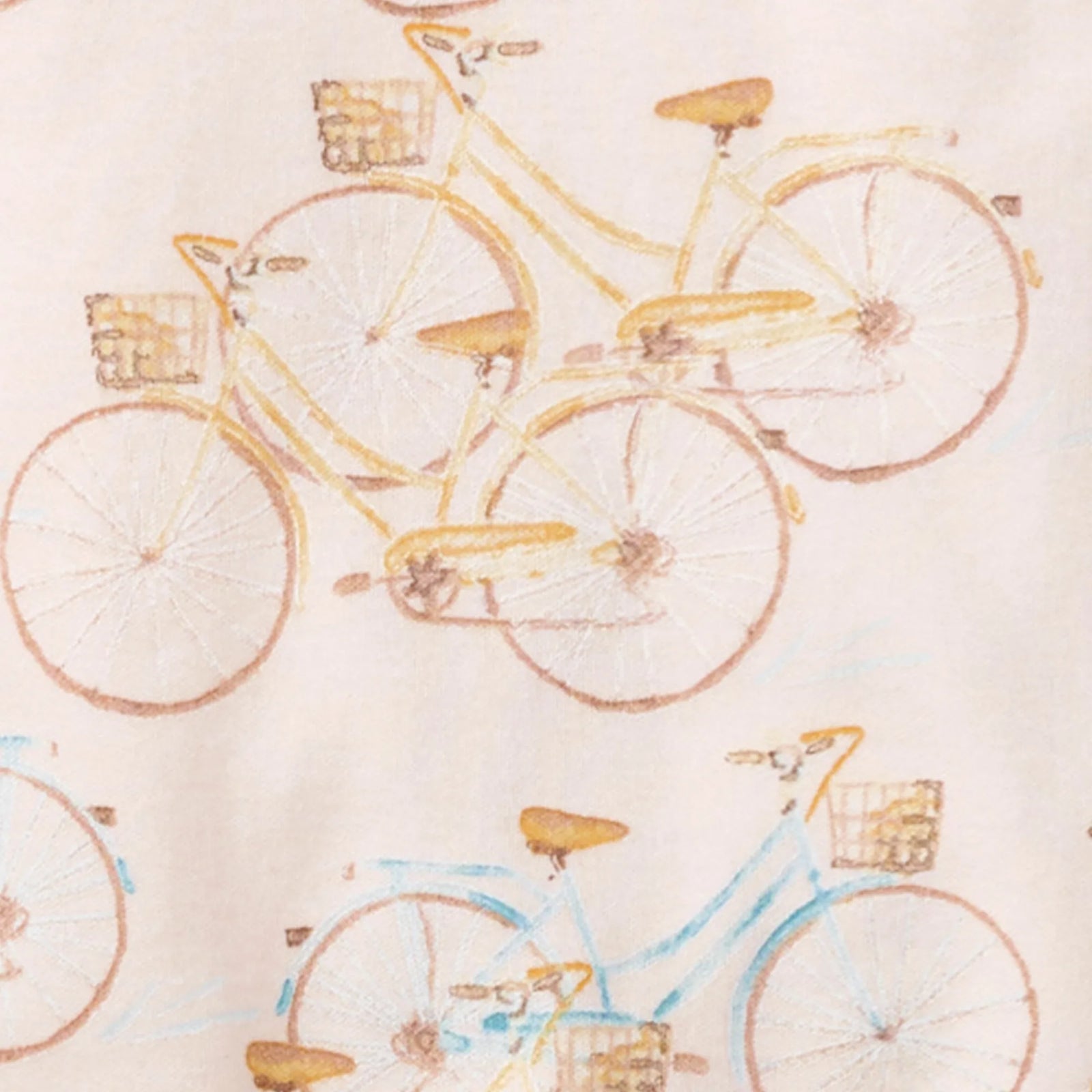 Bicycles Short Sleeve Two-Piece Pajamas