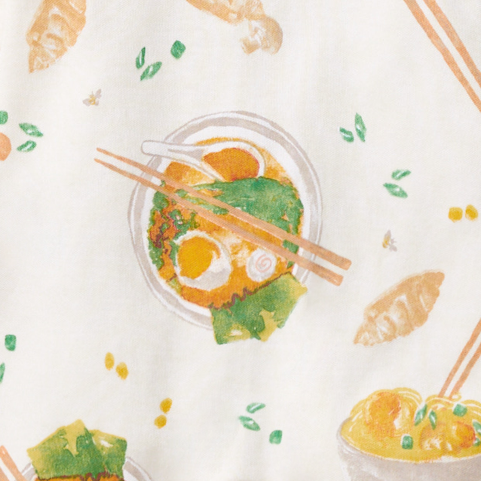 Ramen Organic Cotton Sleep & Play Swatch