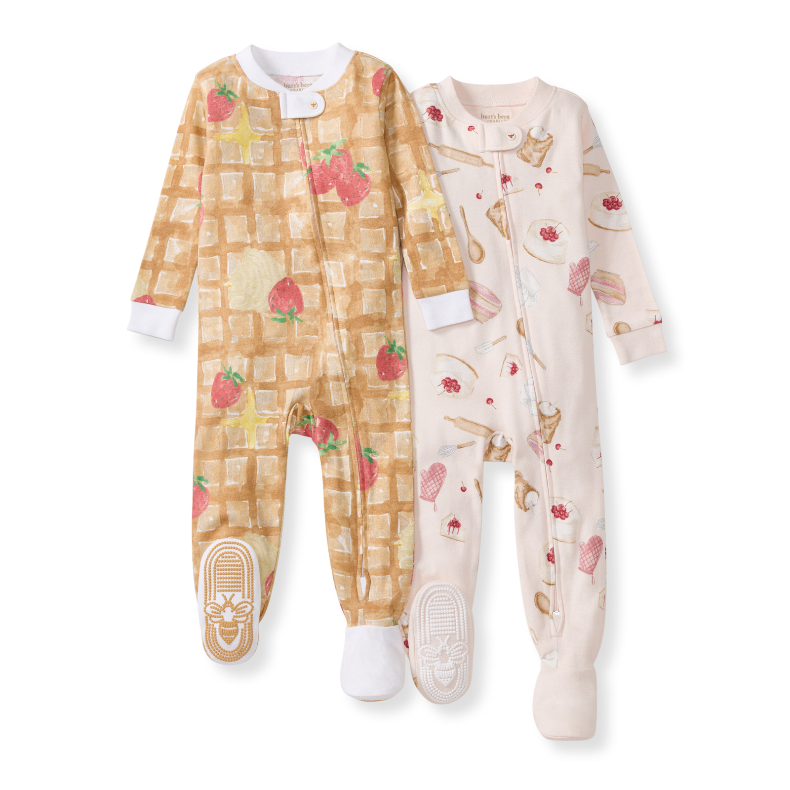Waffle & Cheesecake Organic Sleeper 2 Pack