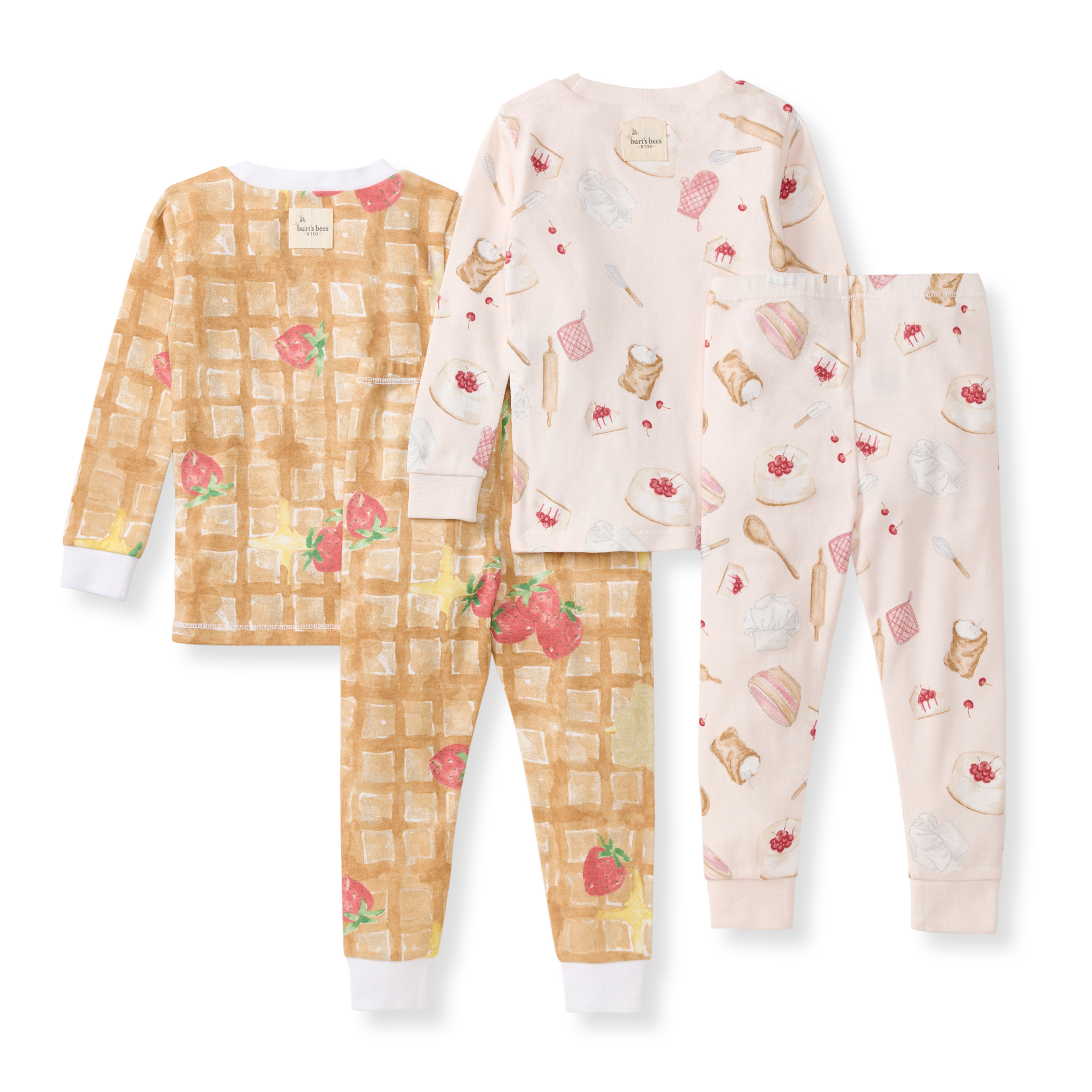 Organic Cotton Kids Waffle Pajamas Waffle Cheesecake Organic Two