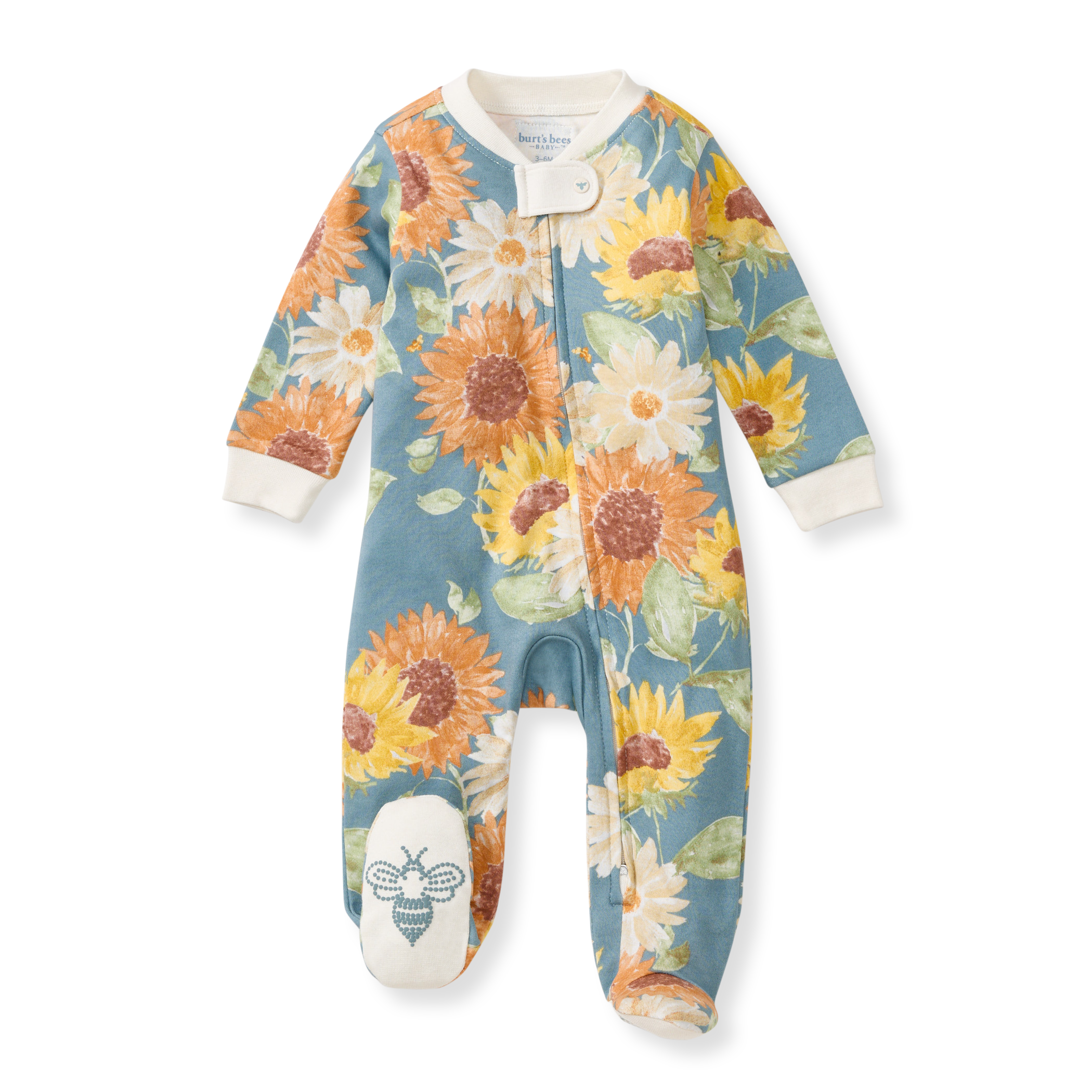 Sunflowers Organic Cotton Sleep & Play