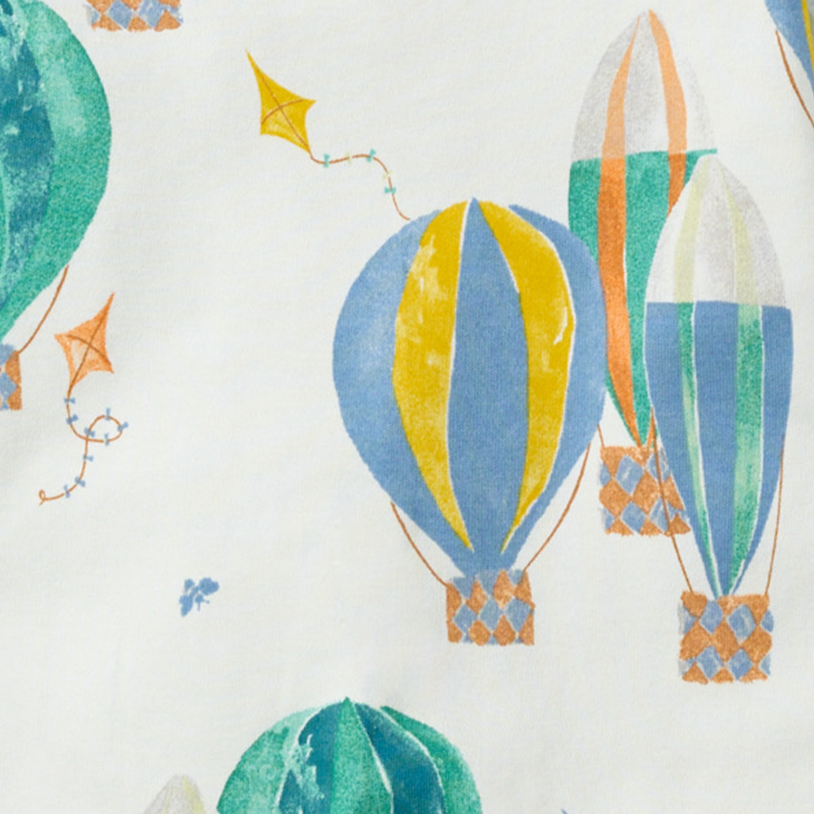 Hot Air Balloon Festival Organic Two-Piece Pajamas Swatch