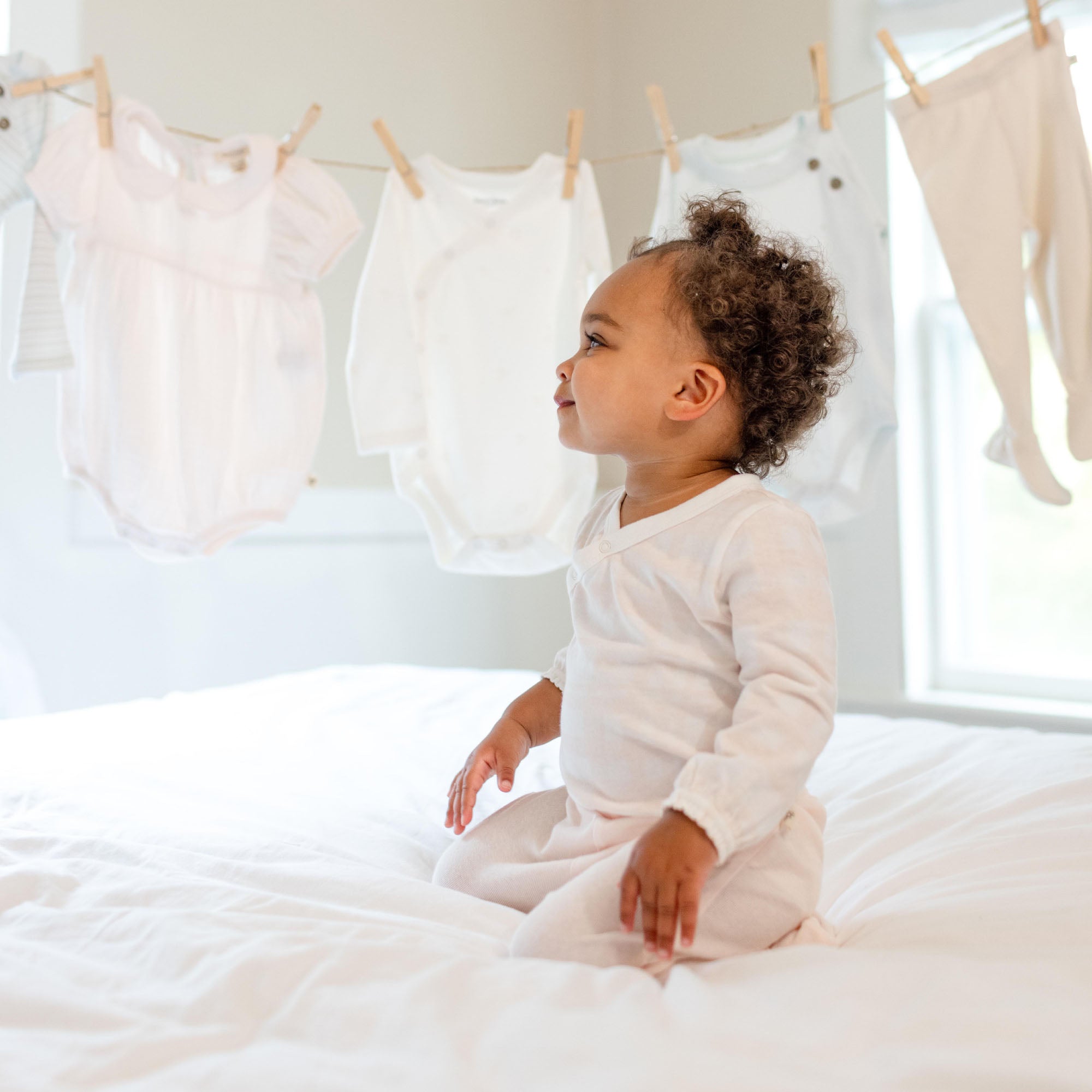 Origami Baby Girl 3-Piece Bodysuit & Pants Set – Burt's Bees Baby