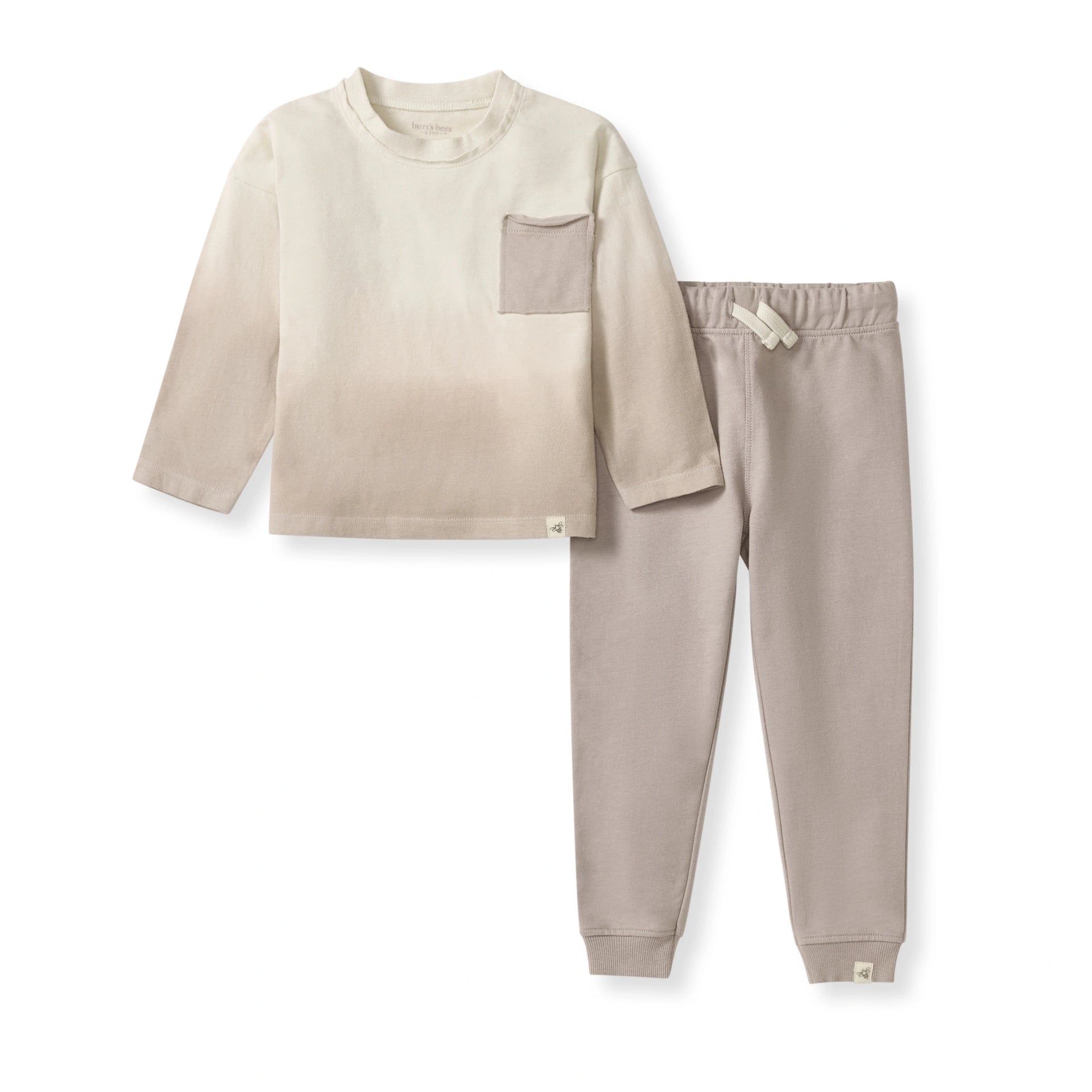 Dip Dye Pocket Tee & Pants Set