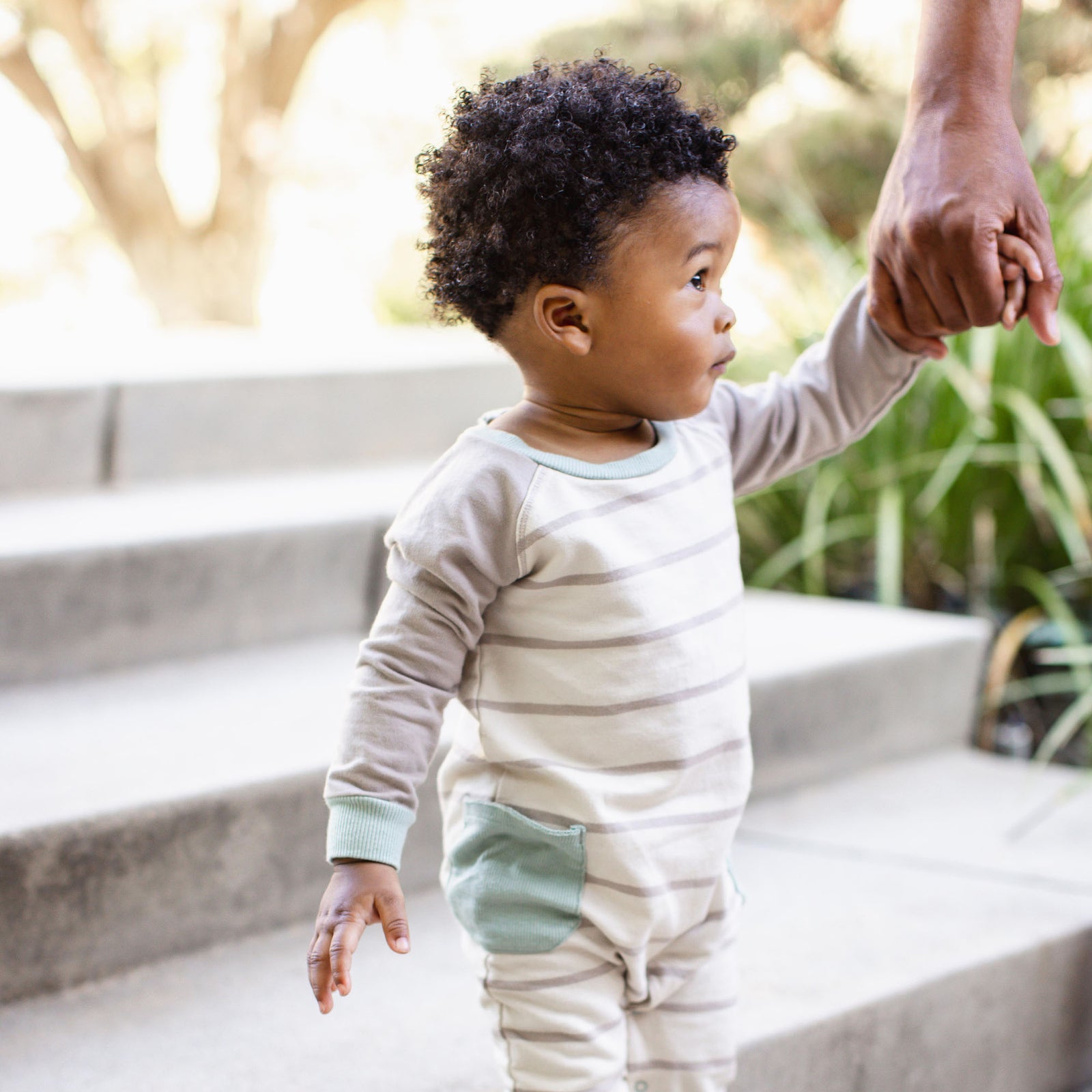 Product Image 1 of Basic Stripe Baby Boy Jumpsuit