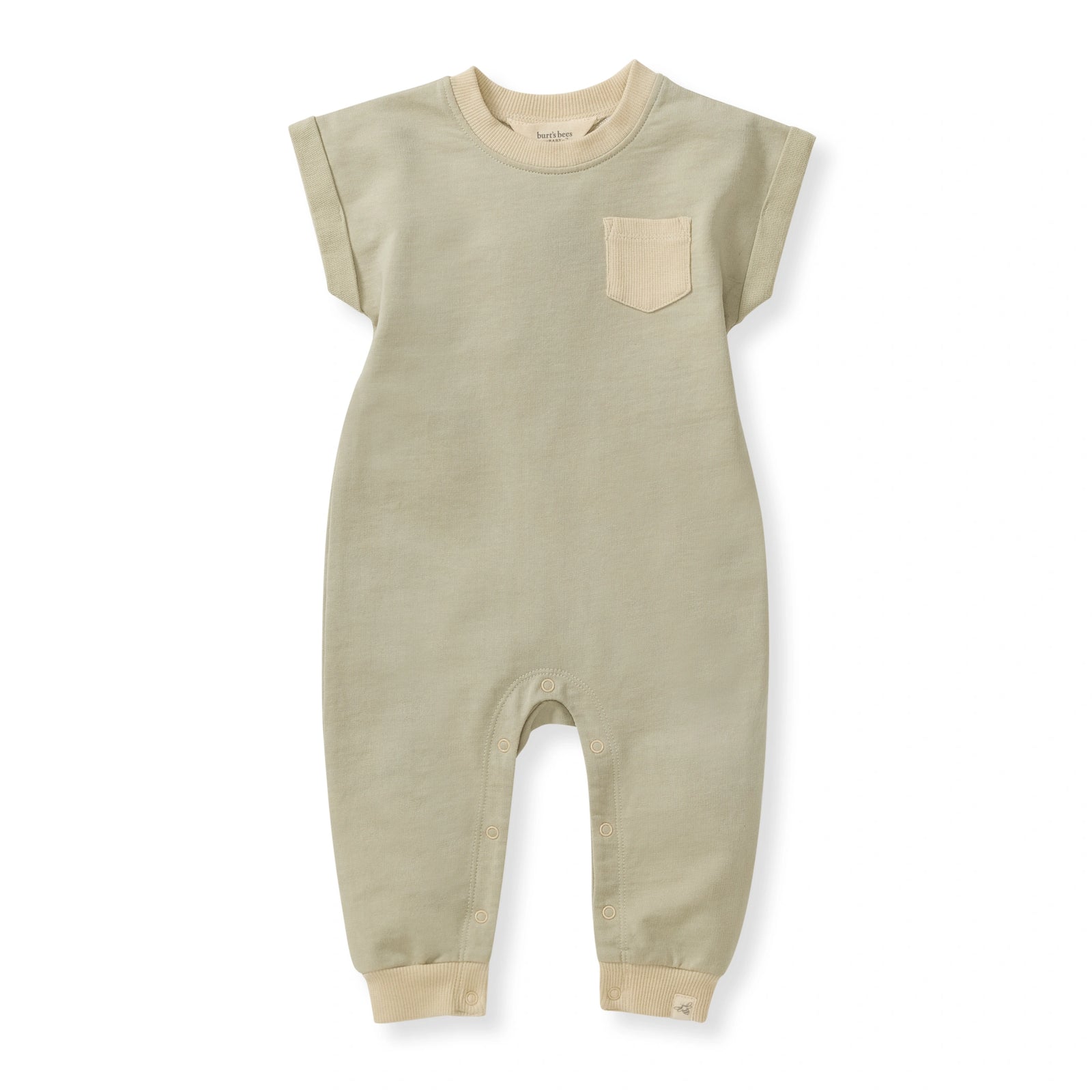 Acid Wash Baby Boy Pocket Jumpsuit