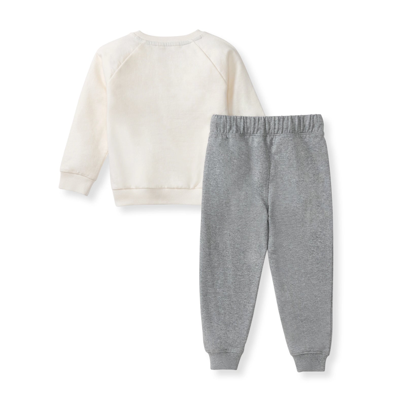 Hip Hop Bunny Sweatshirt & Pants Set Back