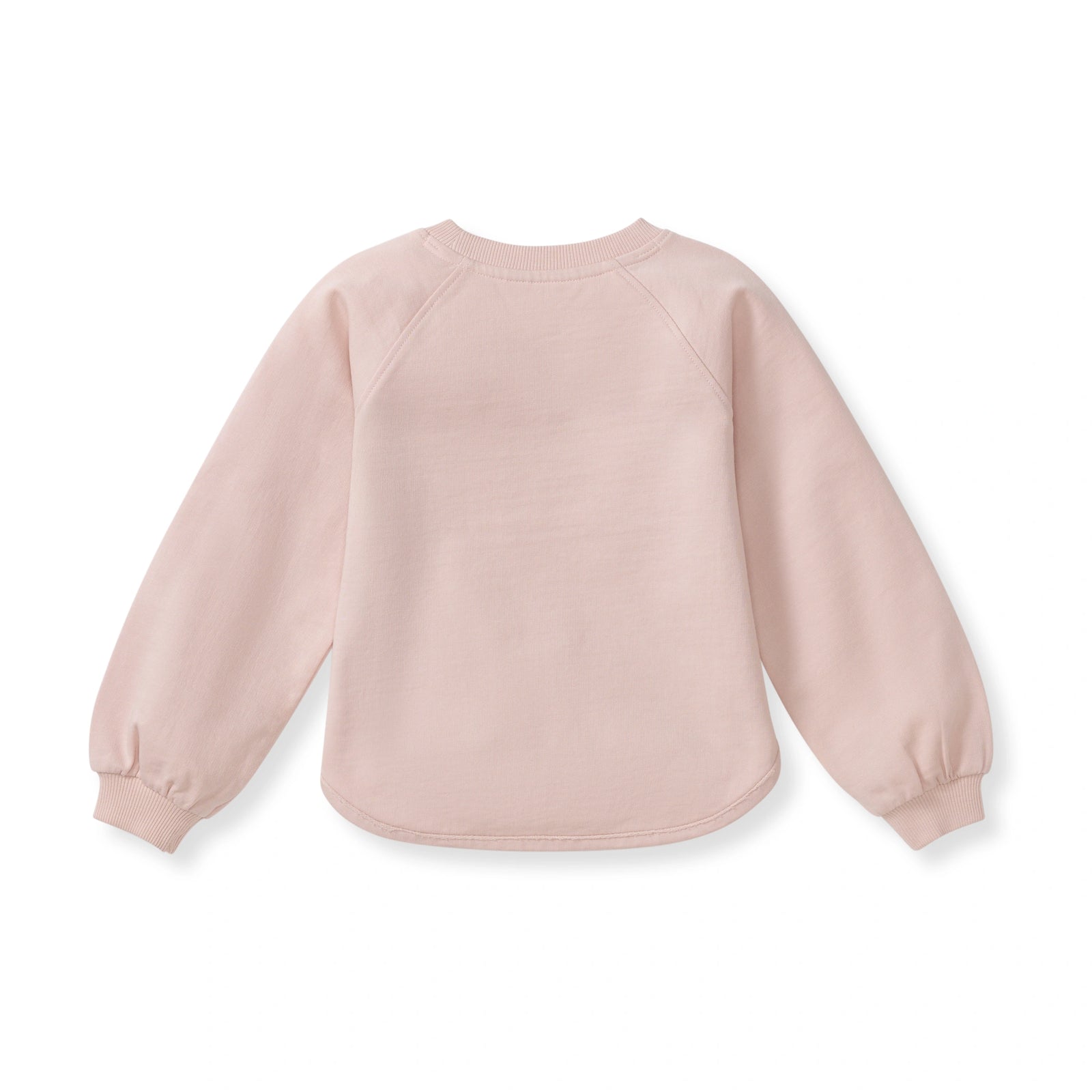 Hoppy Pink Organic Cotton Sweatshirt Back