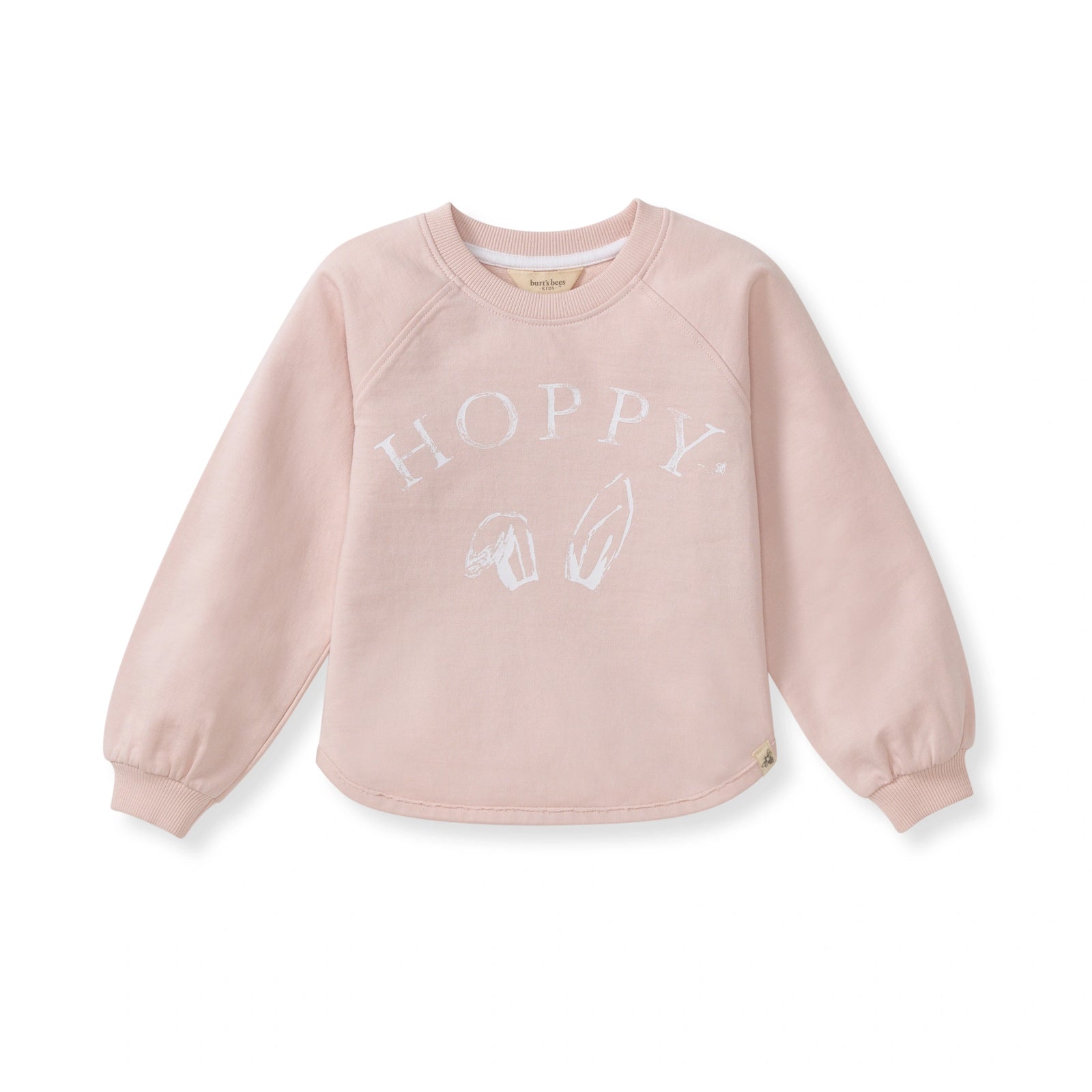 Hoppy Pink Organic Cotton Sweatshirt