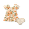  Dubrovnik Oranges Matching Girl Dress