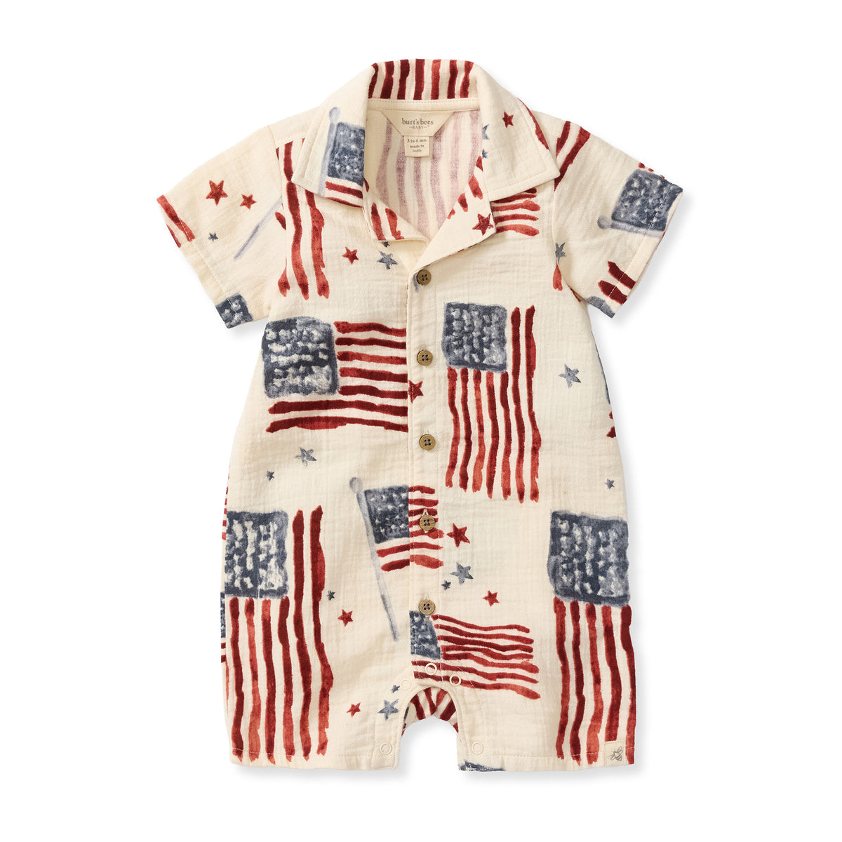 Photo inspiration: American Flag Baby Boy Romper Photo Inspiration