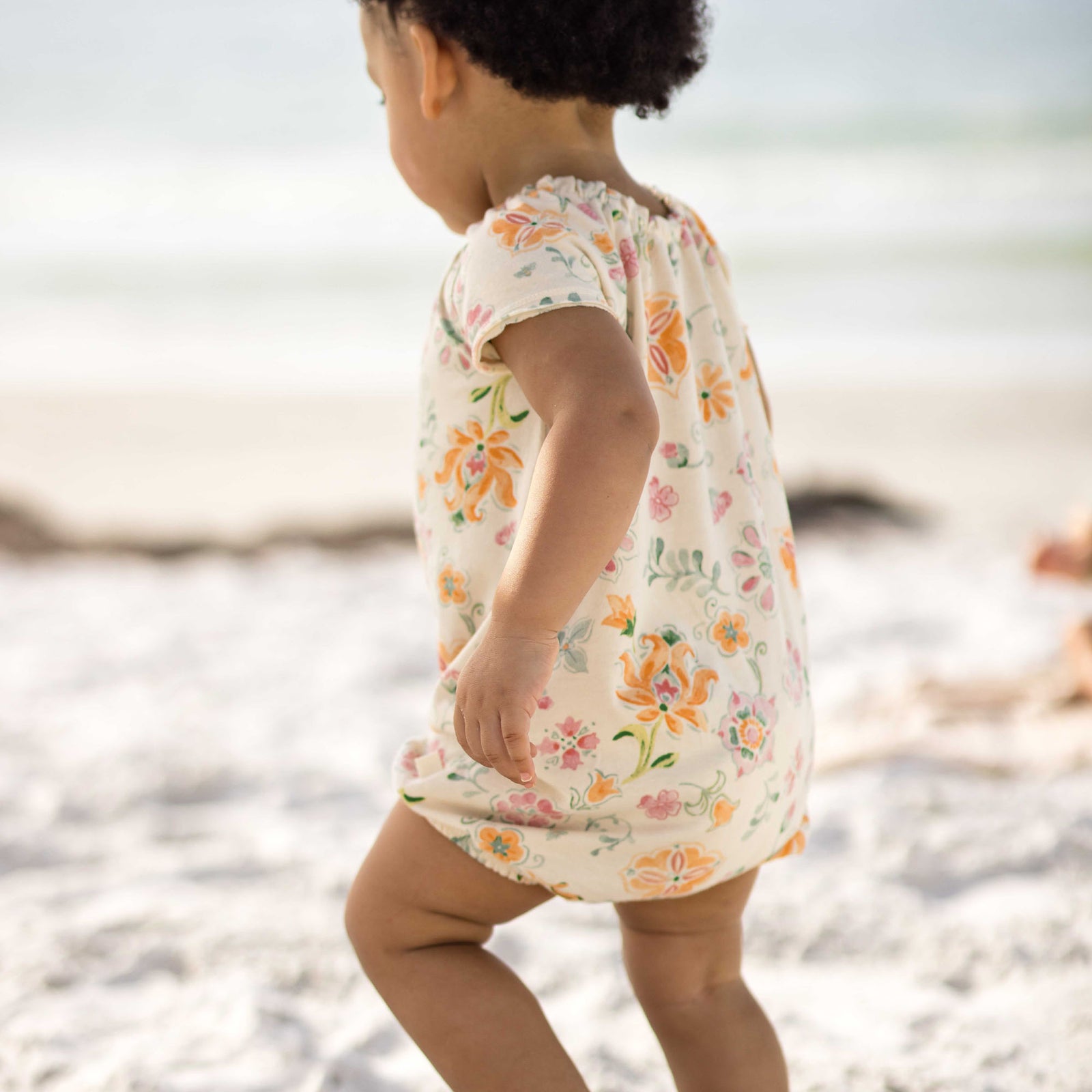 Product Image 1 of Mediterranean Floral Baby Girl Bubble Romper 2-Pack Set