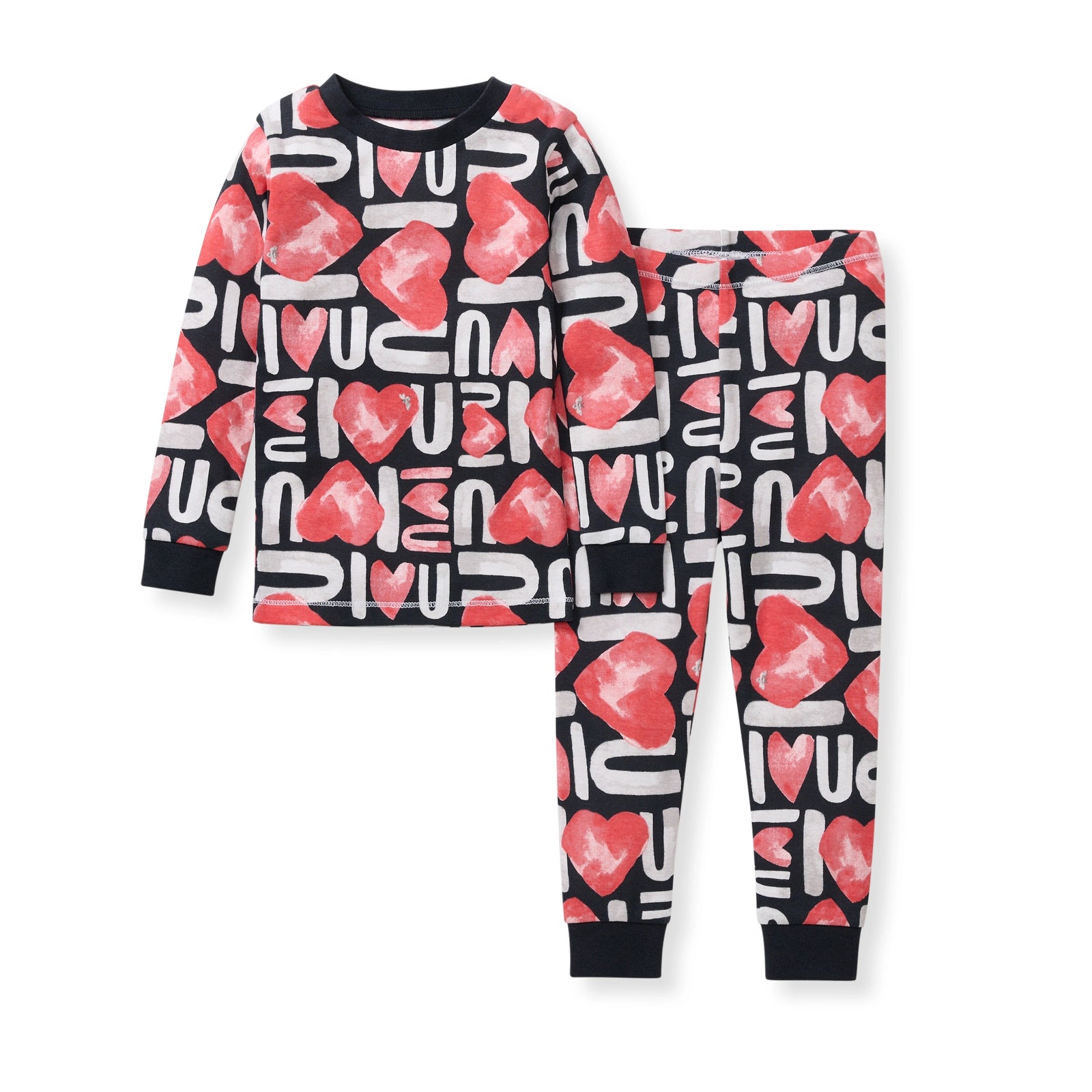 Big Love Organic Cotton Two-Piece Pajamas