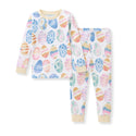 Easter Eggs Organic Cotton Two-Piece Pajamas