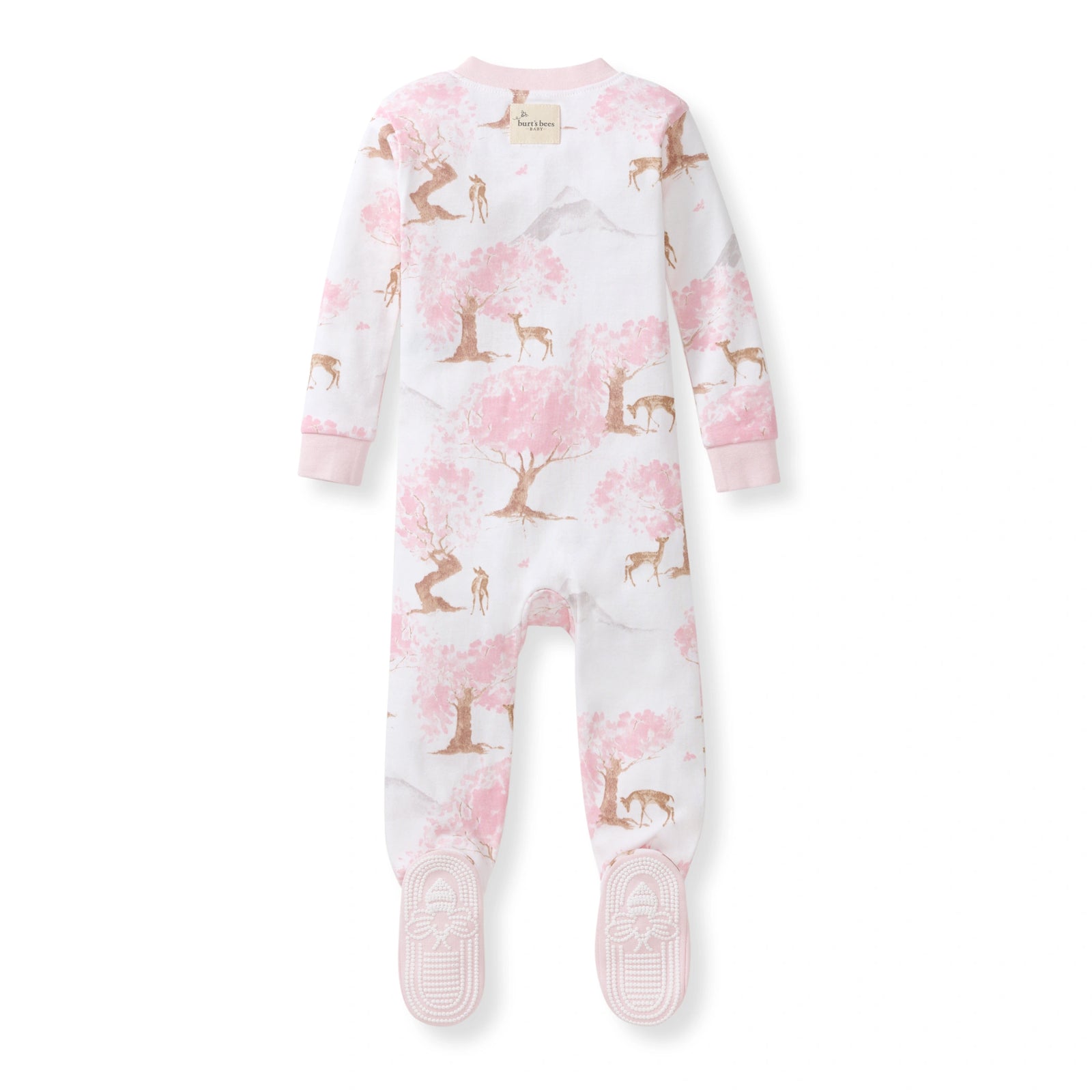 Cherry Blossom Tree Organic Cotton Sleeper Back