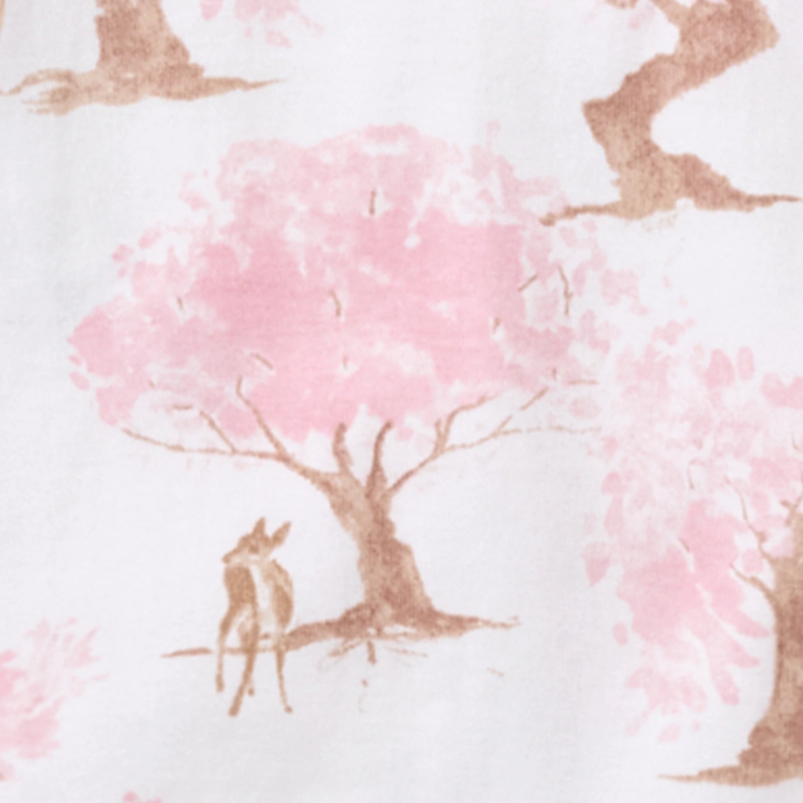 Cherry Blossom Tree Organic Cotton Pajamas Swatch