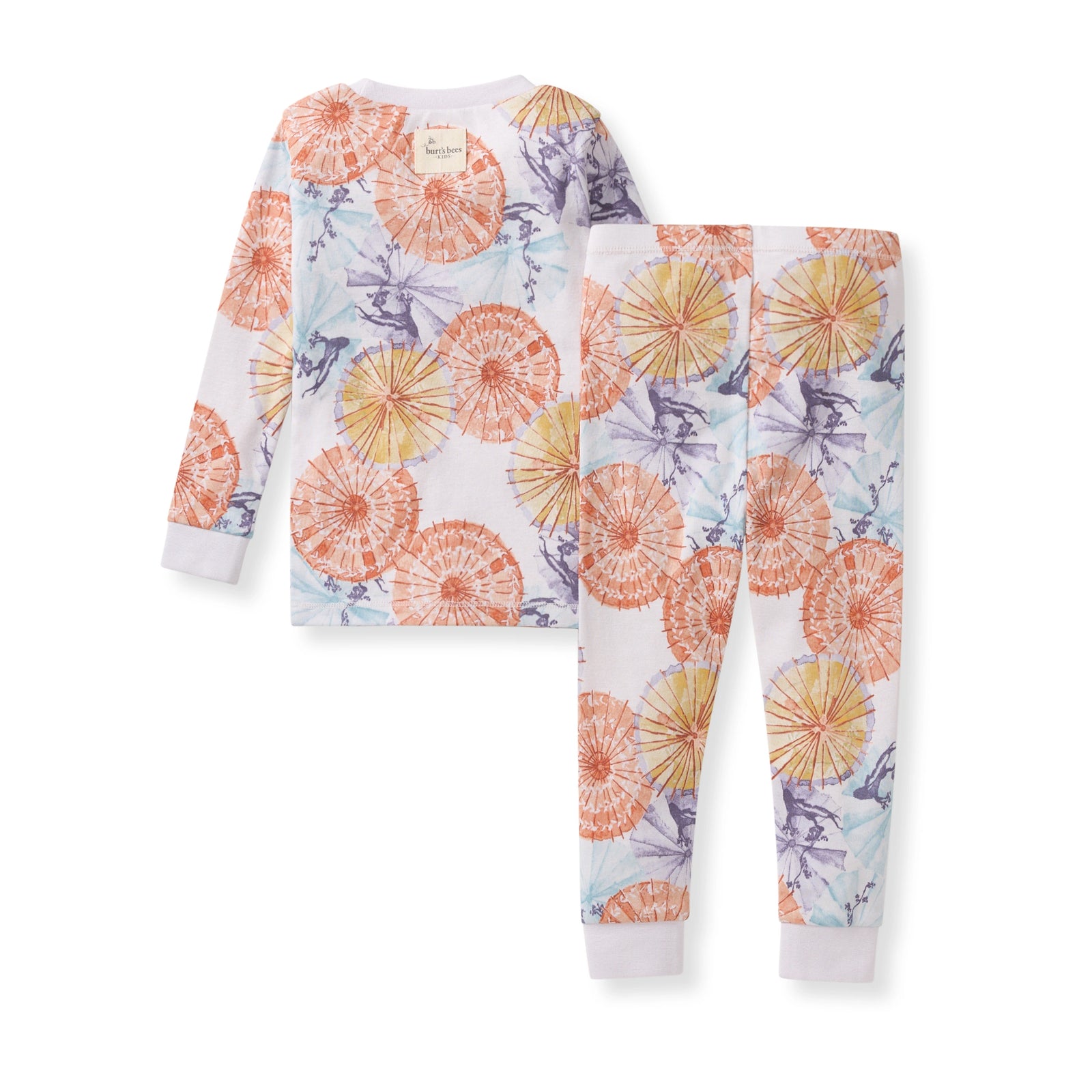 Parasols Organic Cotton Two-Piece Pajamas Back