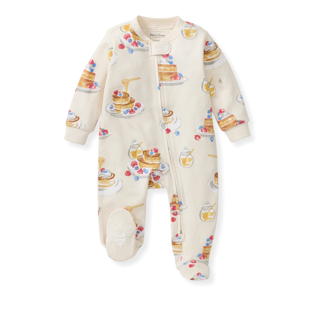 Fluffy Pancakes Organic Cotton Sleep & Play – Burt