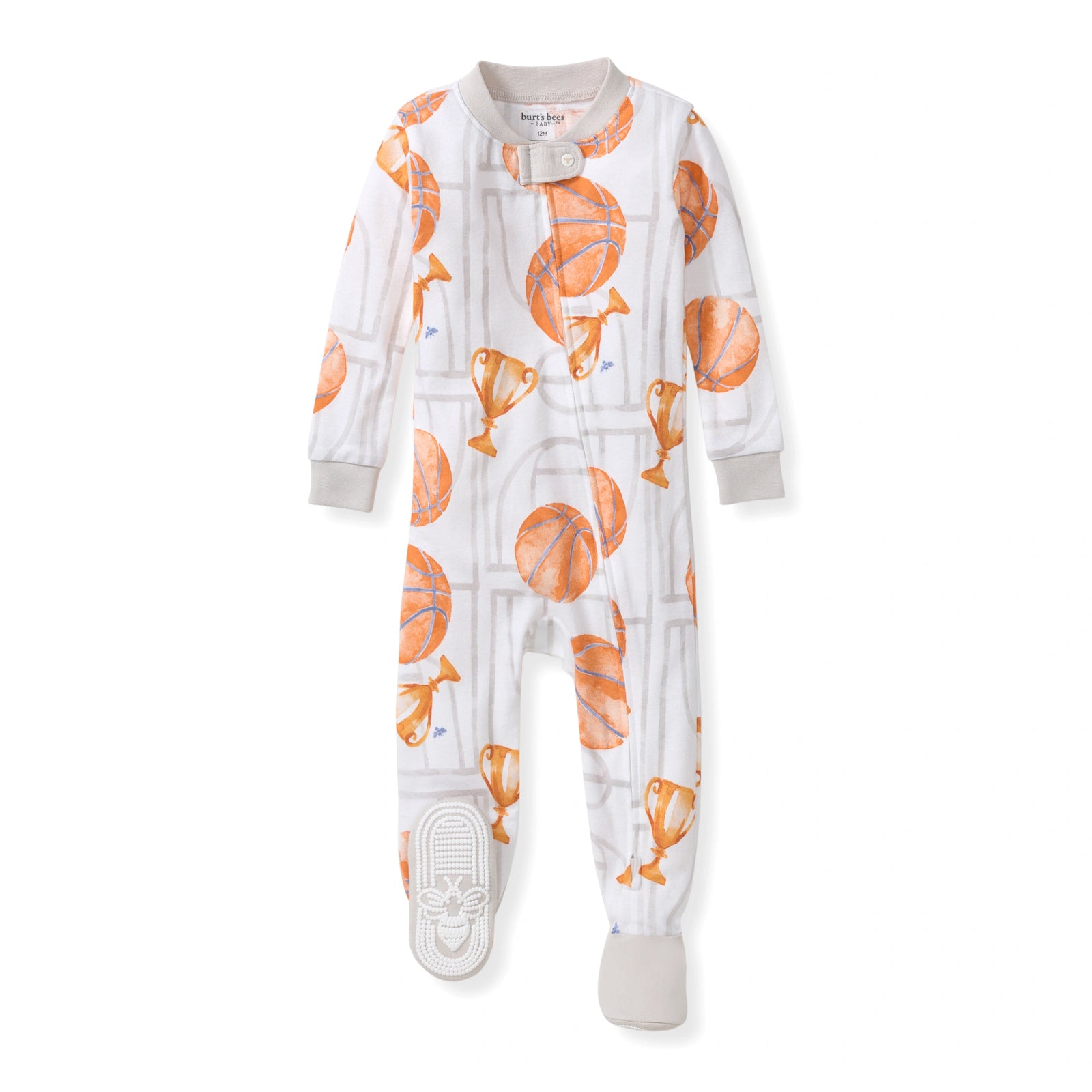 Basketball Court Organic Cotton Sleeper